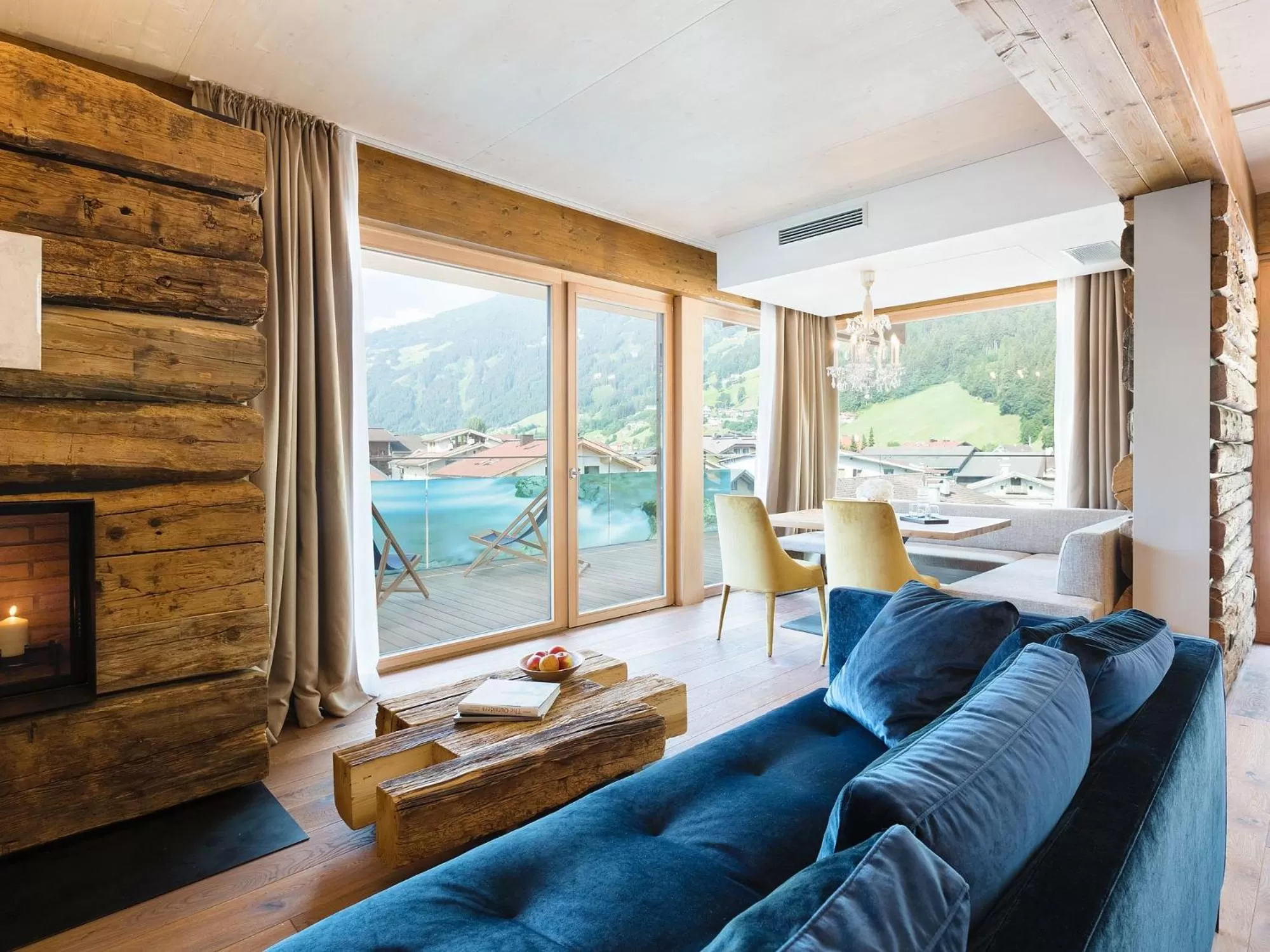 Mountain view in Small Luxury Hotel of the World - DasPosthotel