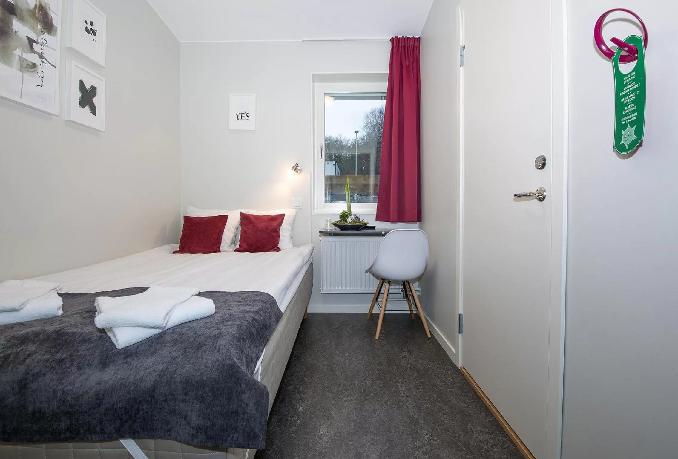 Bedroom, Bed in Hotell Eken Mölndal