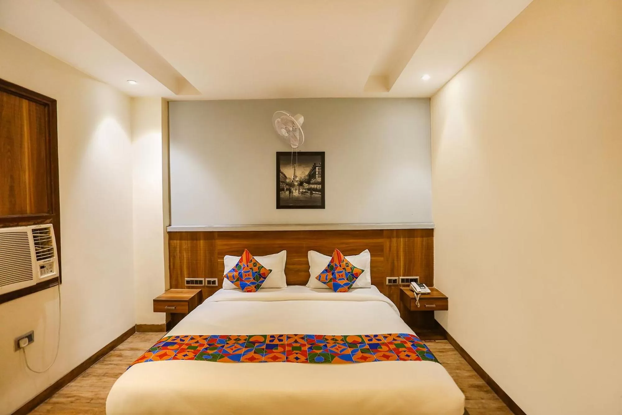 Bedroom, Bed in FabHotel Royal Touch Patel Nagar