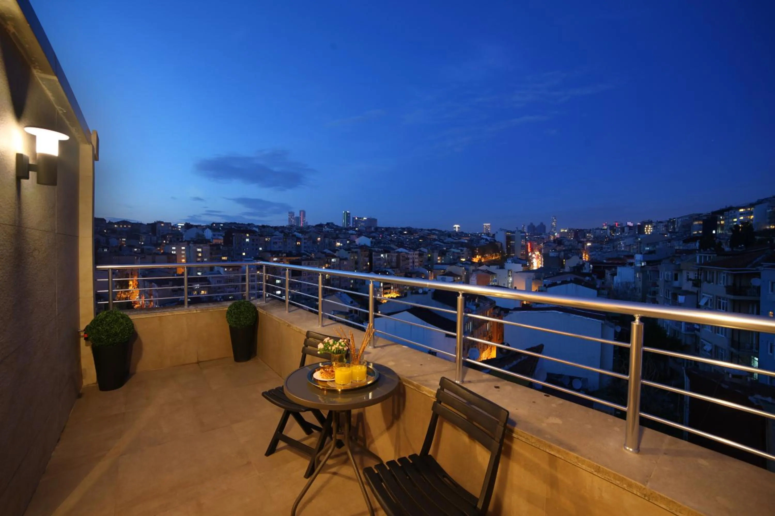 Balcony/Terrace in The Fox Hotel