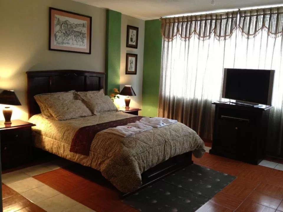 Bed in Hostal Jora Continental