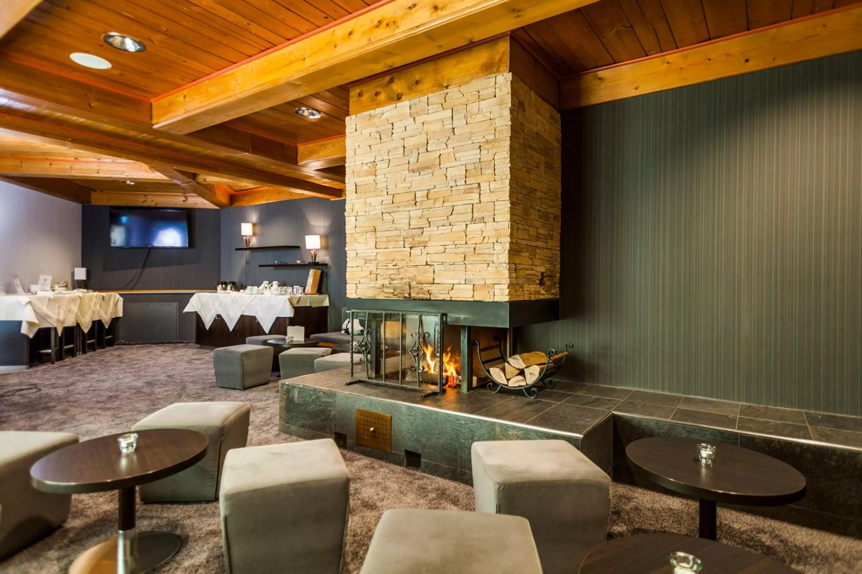 Communal lounge/ TV room in Hotel St. Georg