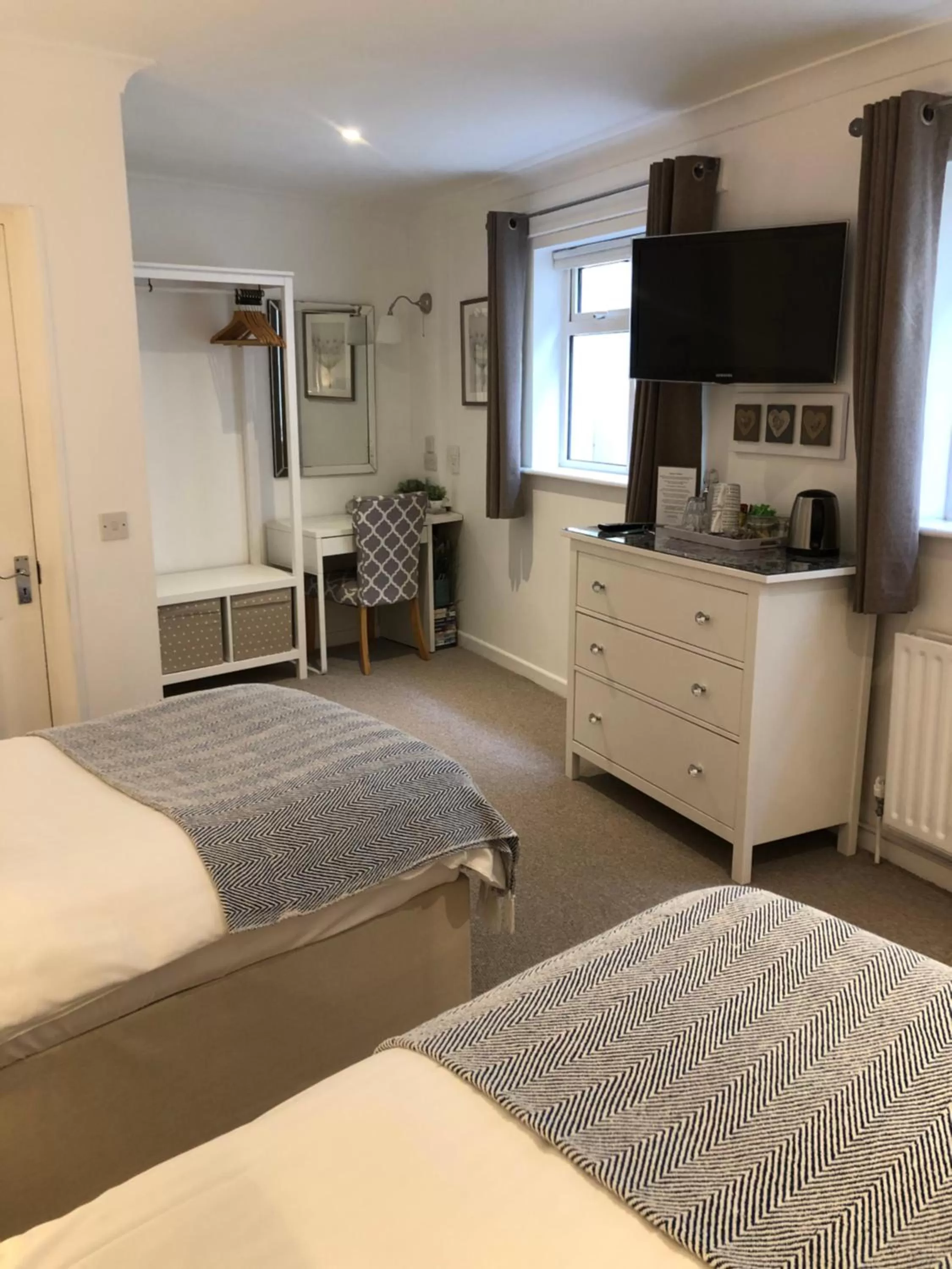 Bed in Websters Bed & Breakfast