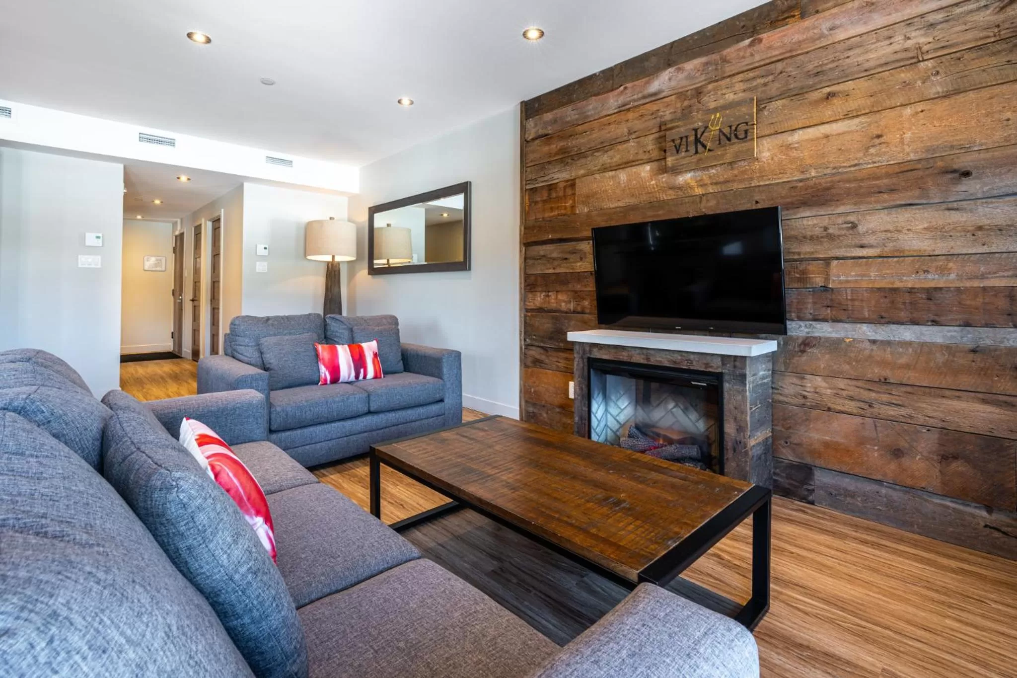 Communal lounge/ TV room in Le Viking Resort