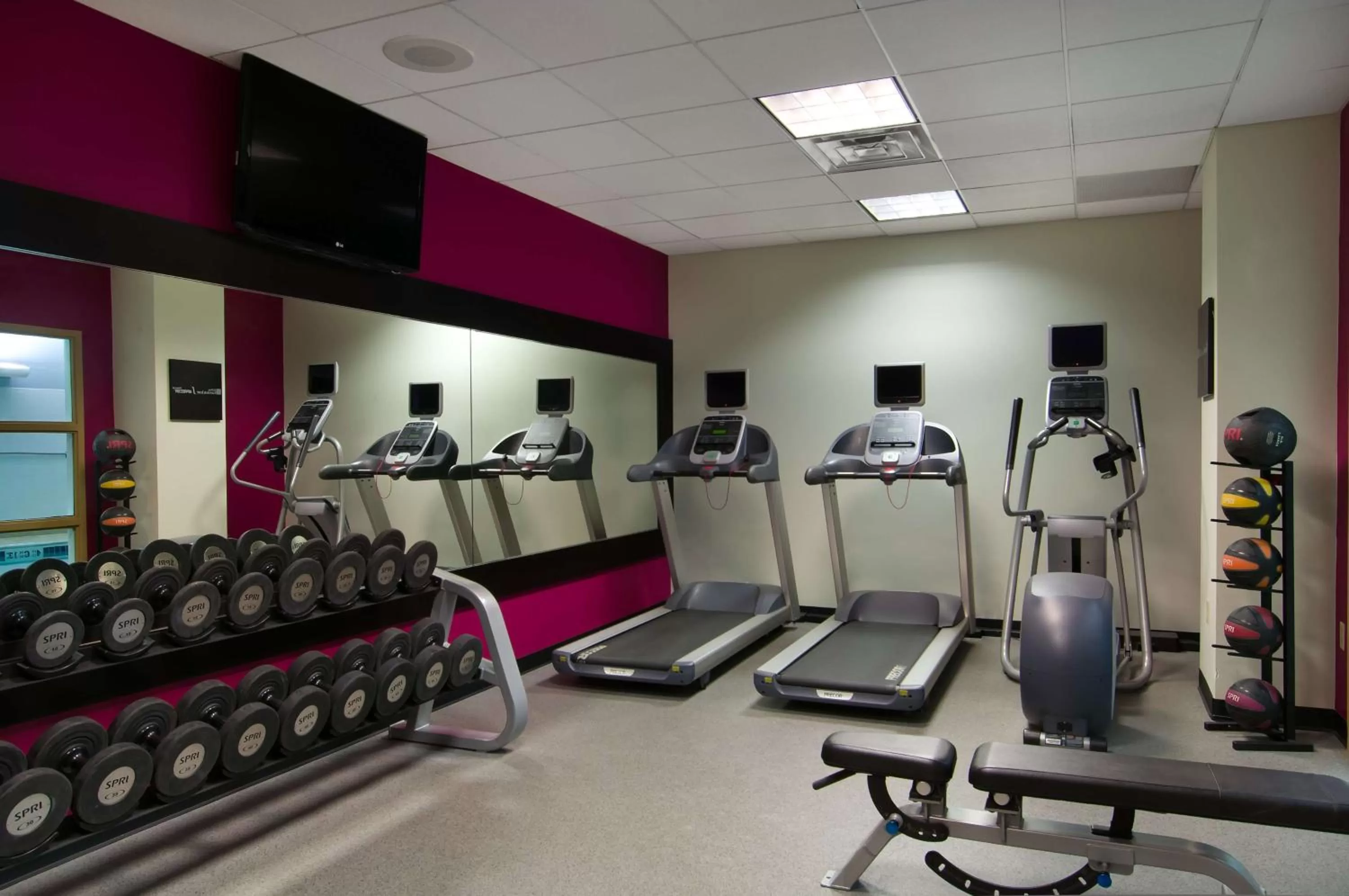 Fitness centre/facilities in Hilton Garden Inn Detroit Downtown