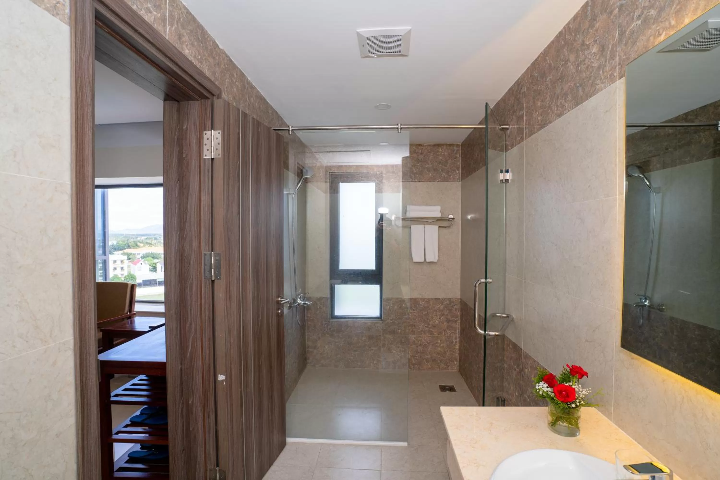 Shower in Navy Hotel Cam Ranh