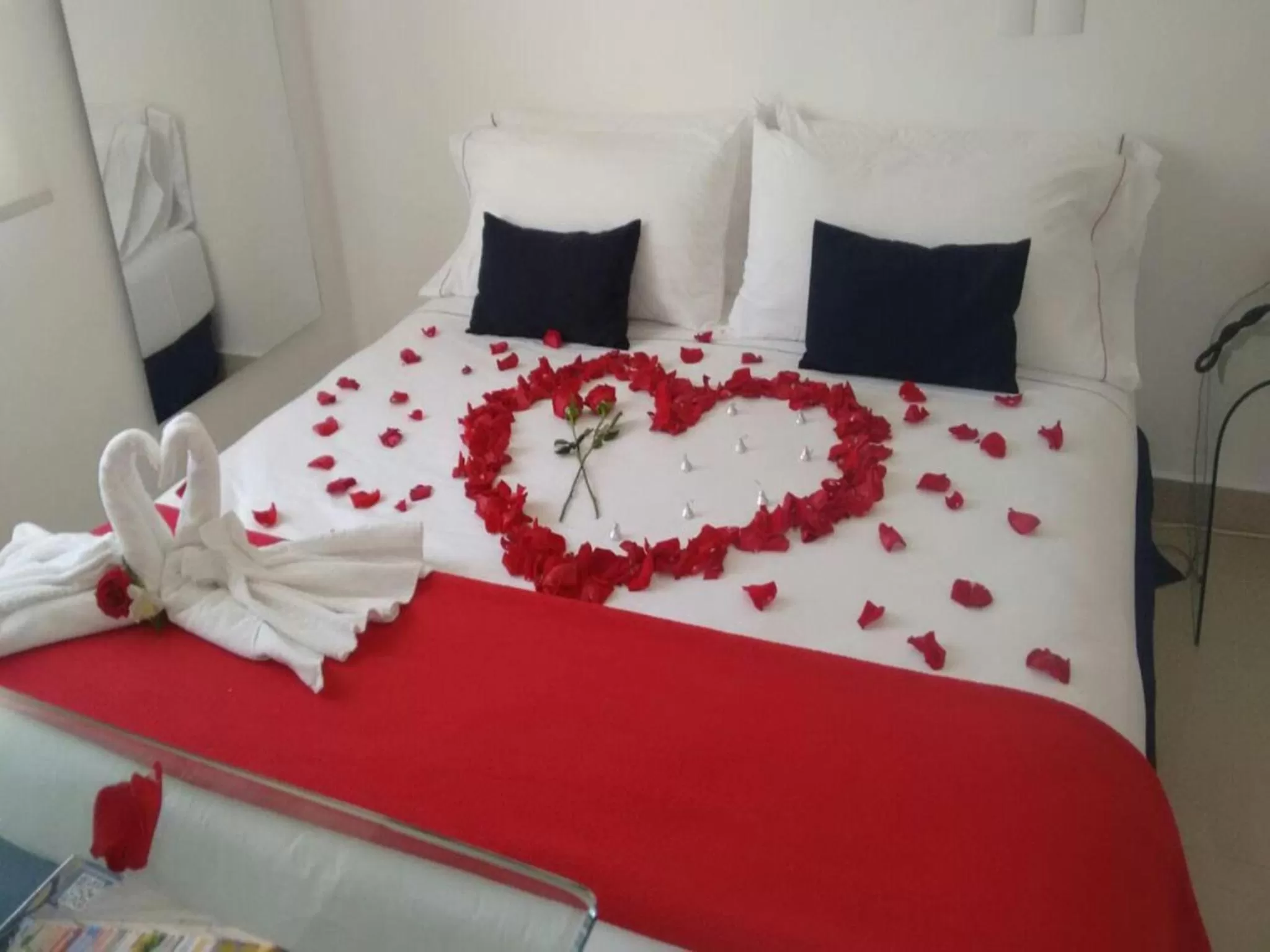 Decorative detail, Bed in Zalmedina Hotel