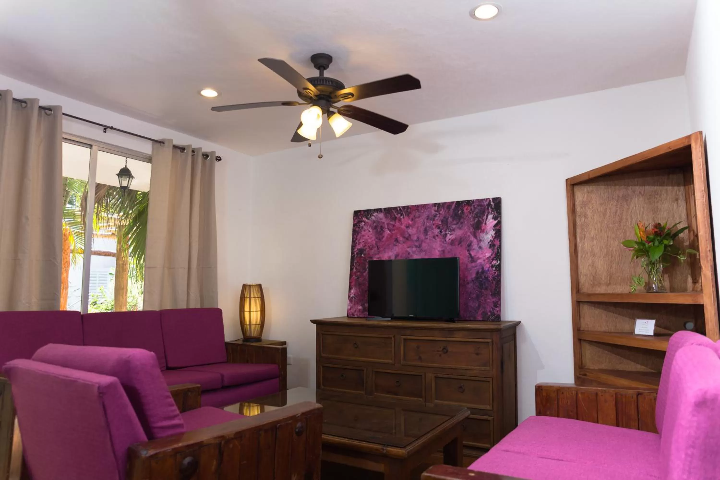Living room in Hotel Villas Colibrí Suites & Bungalows
