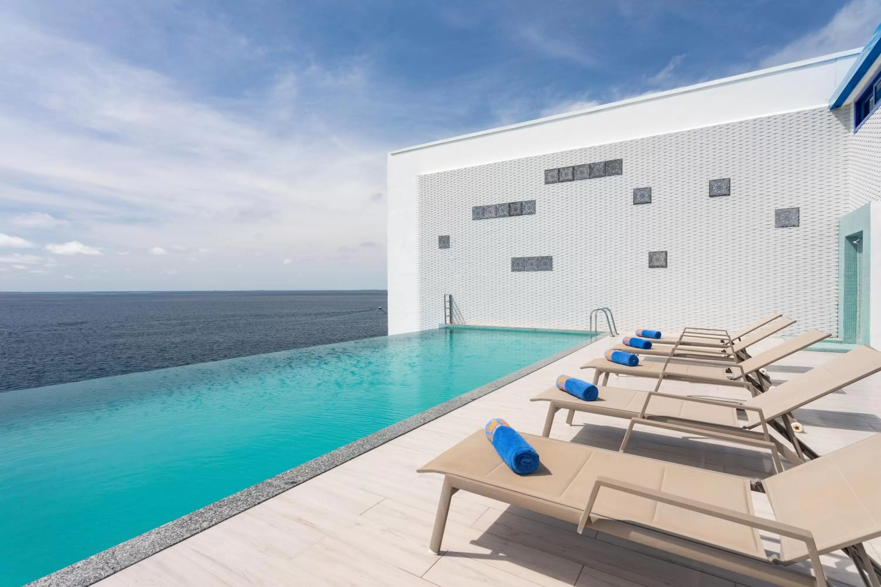 Sea view in Kaani Palm Beach