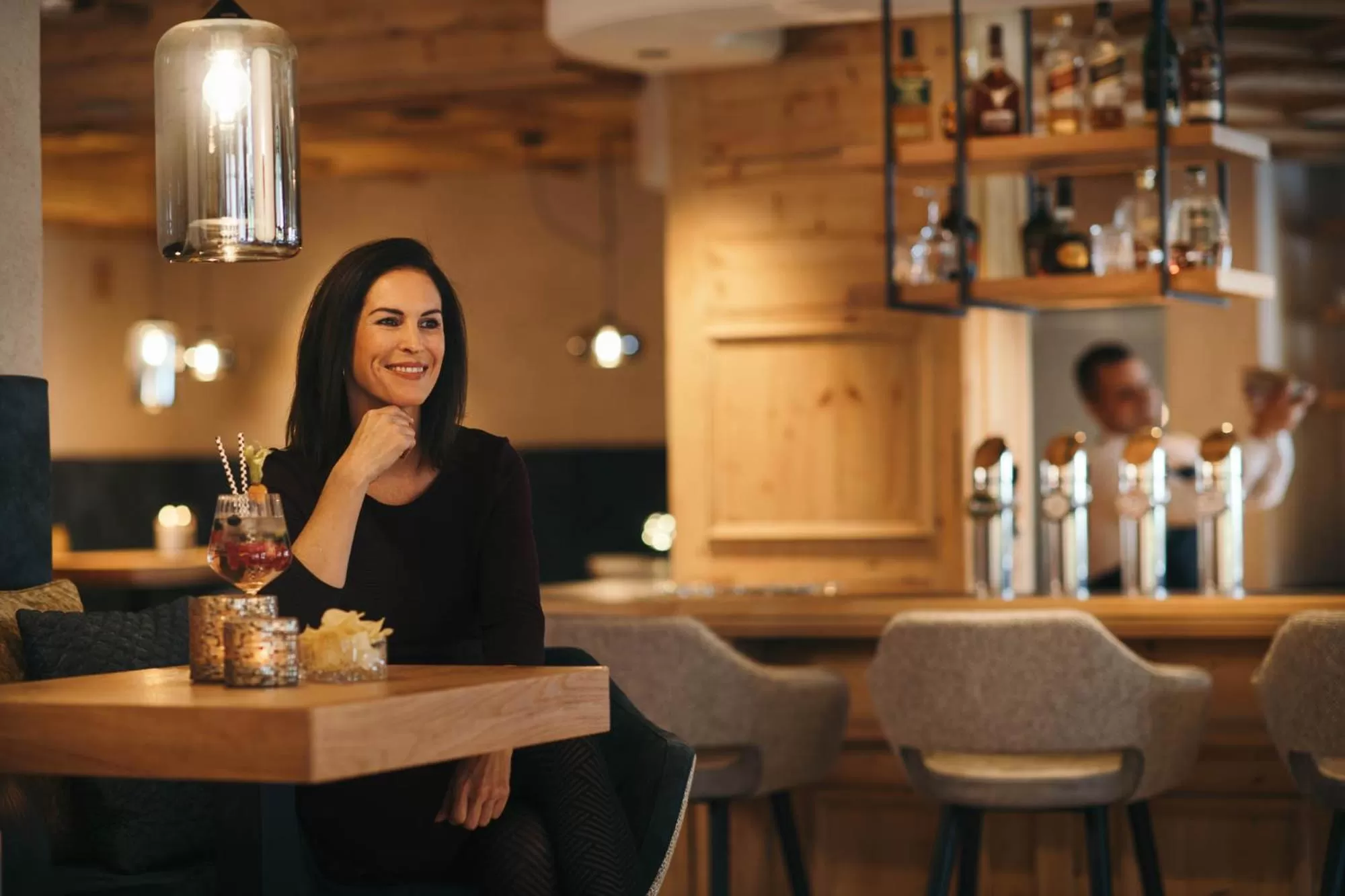 Lounge or bar in Familotel Kindl