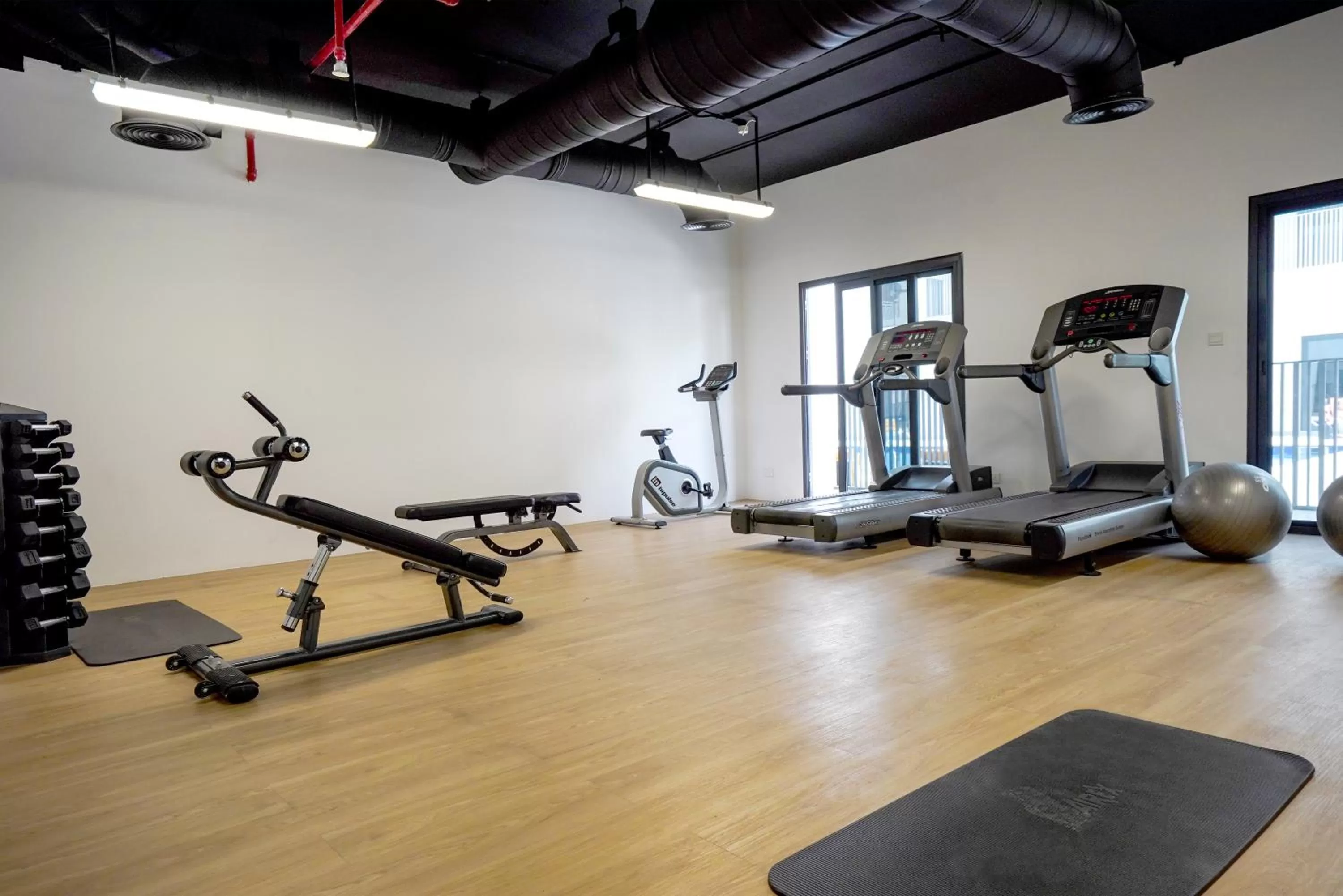 Fitness centre/facilities in YouCo coliving Dubai