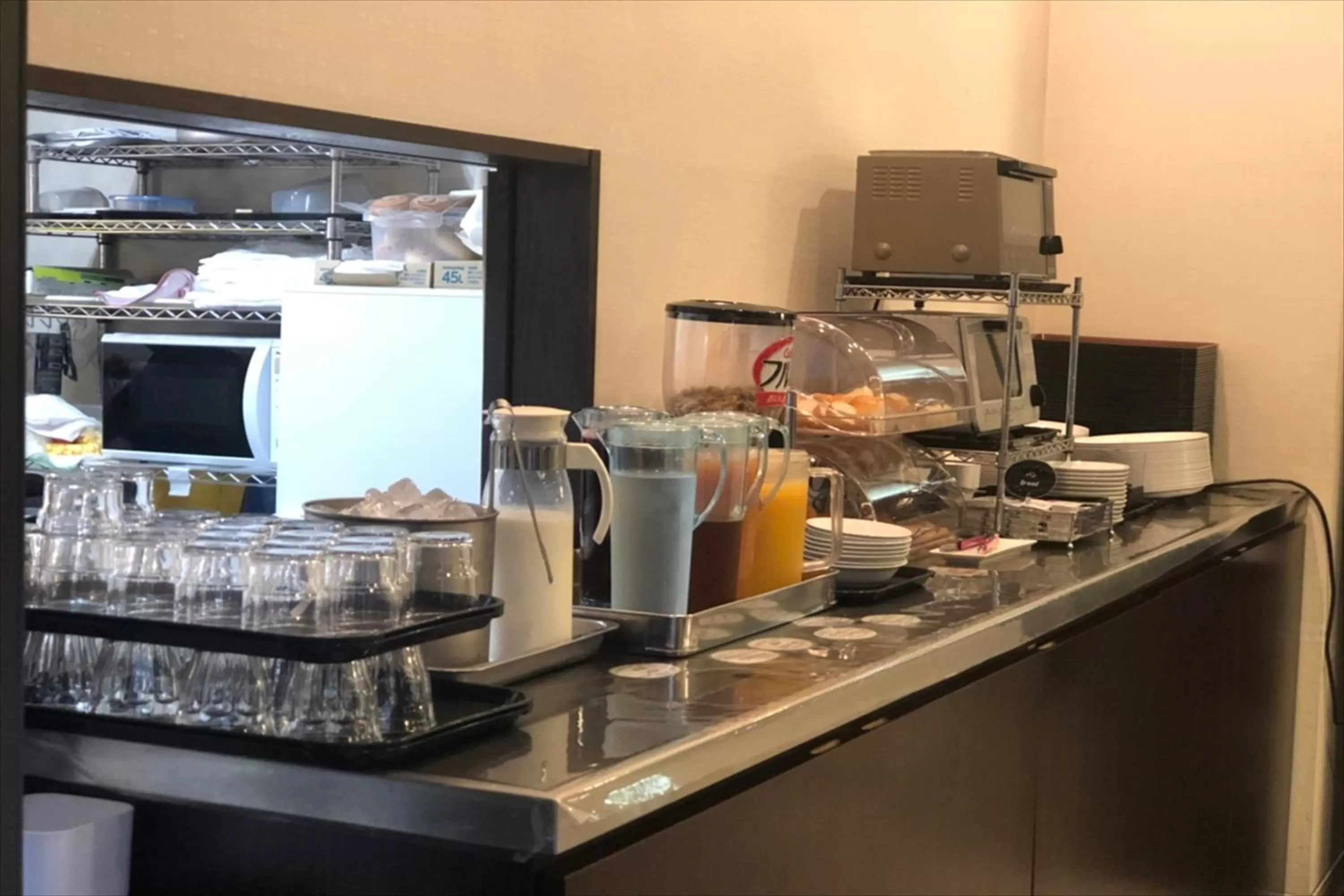 Buffet breakfast in Green Rich Hotel Iwakuni Ekimae (Artificial hot spring Futamata Yunohana)