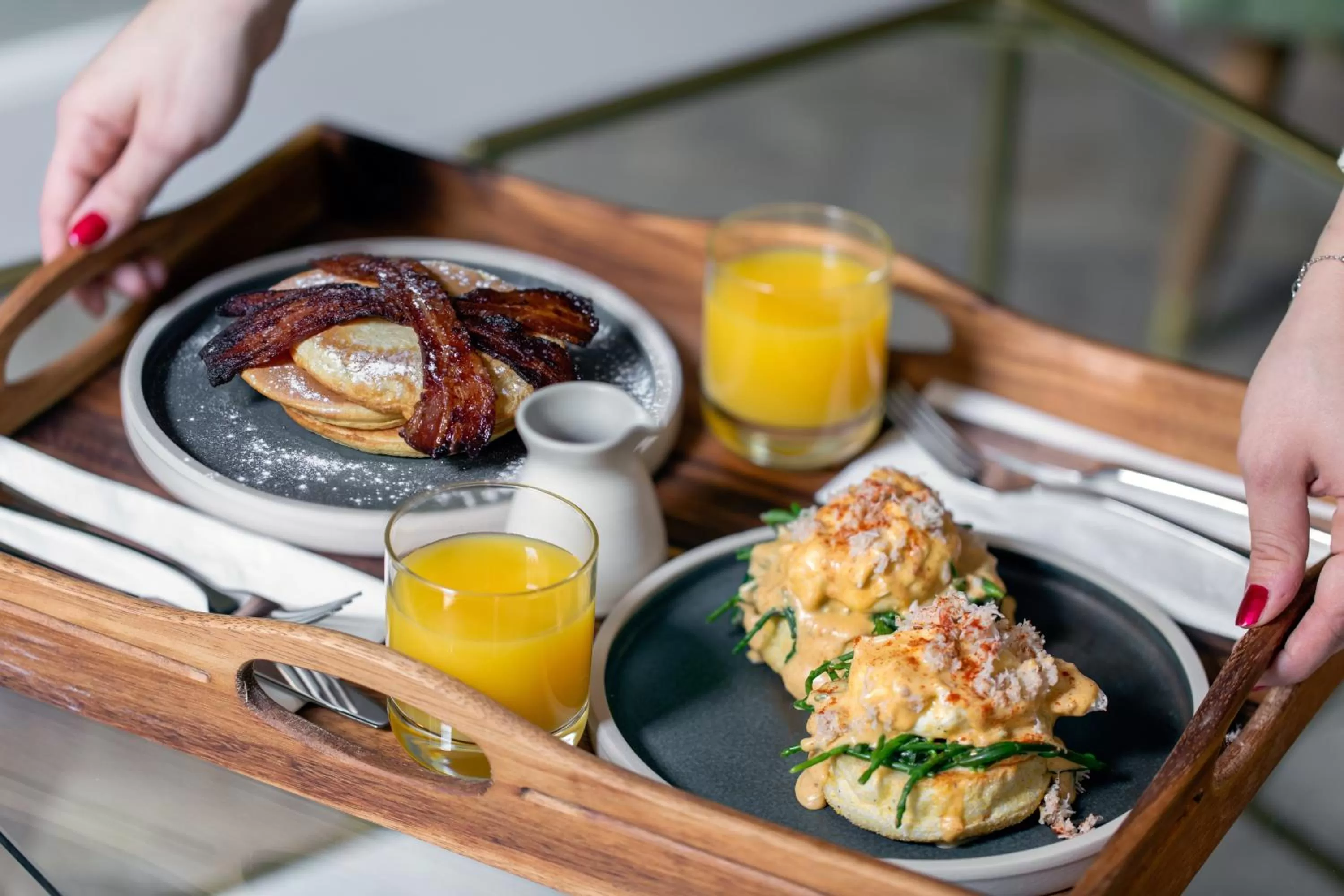 Breakfast in Hort's Townhouse