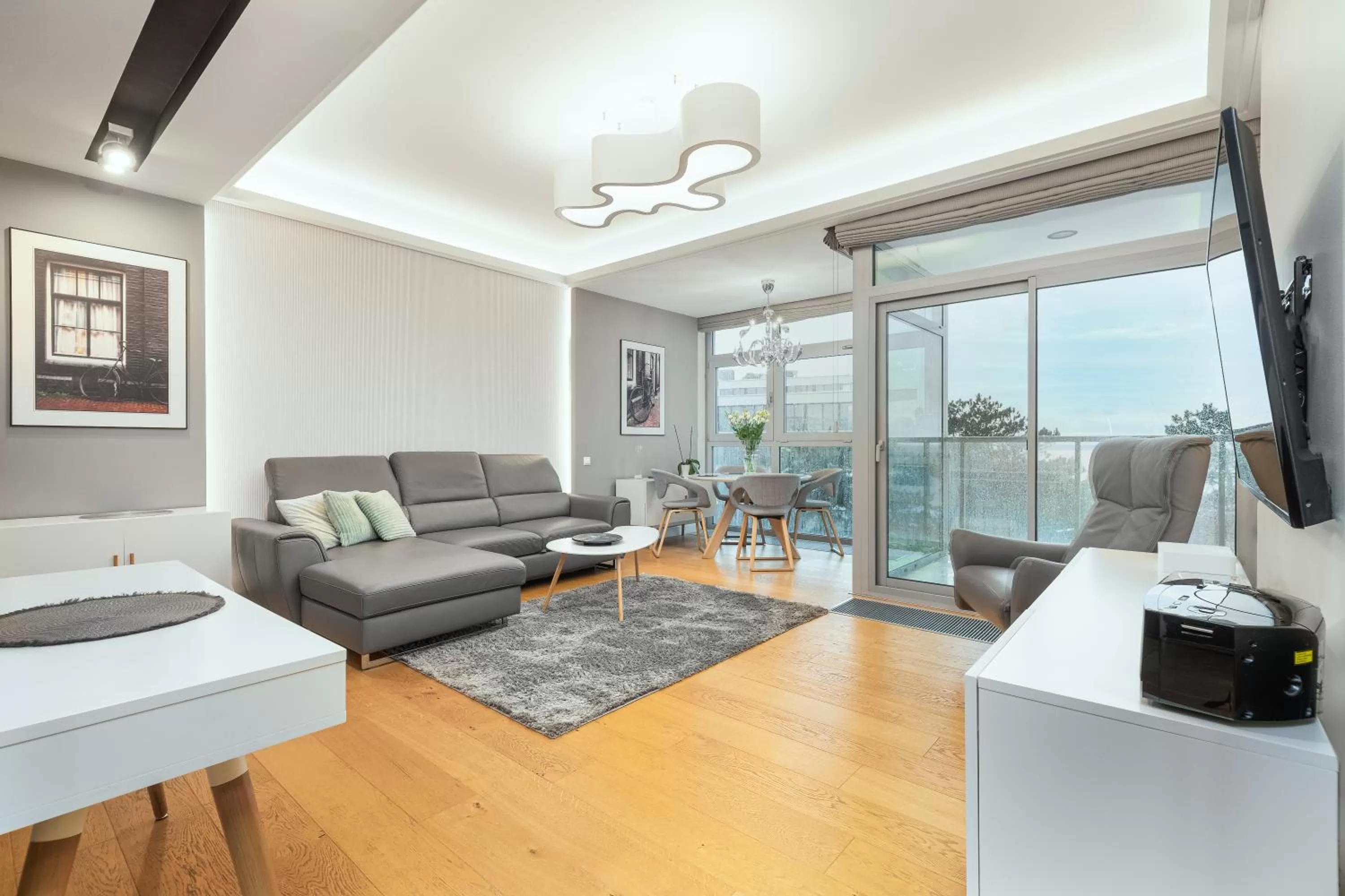 TV and multimedia, Seating Area in Dune Resort Mielno - A