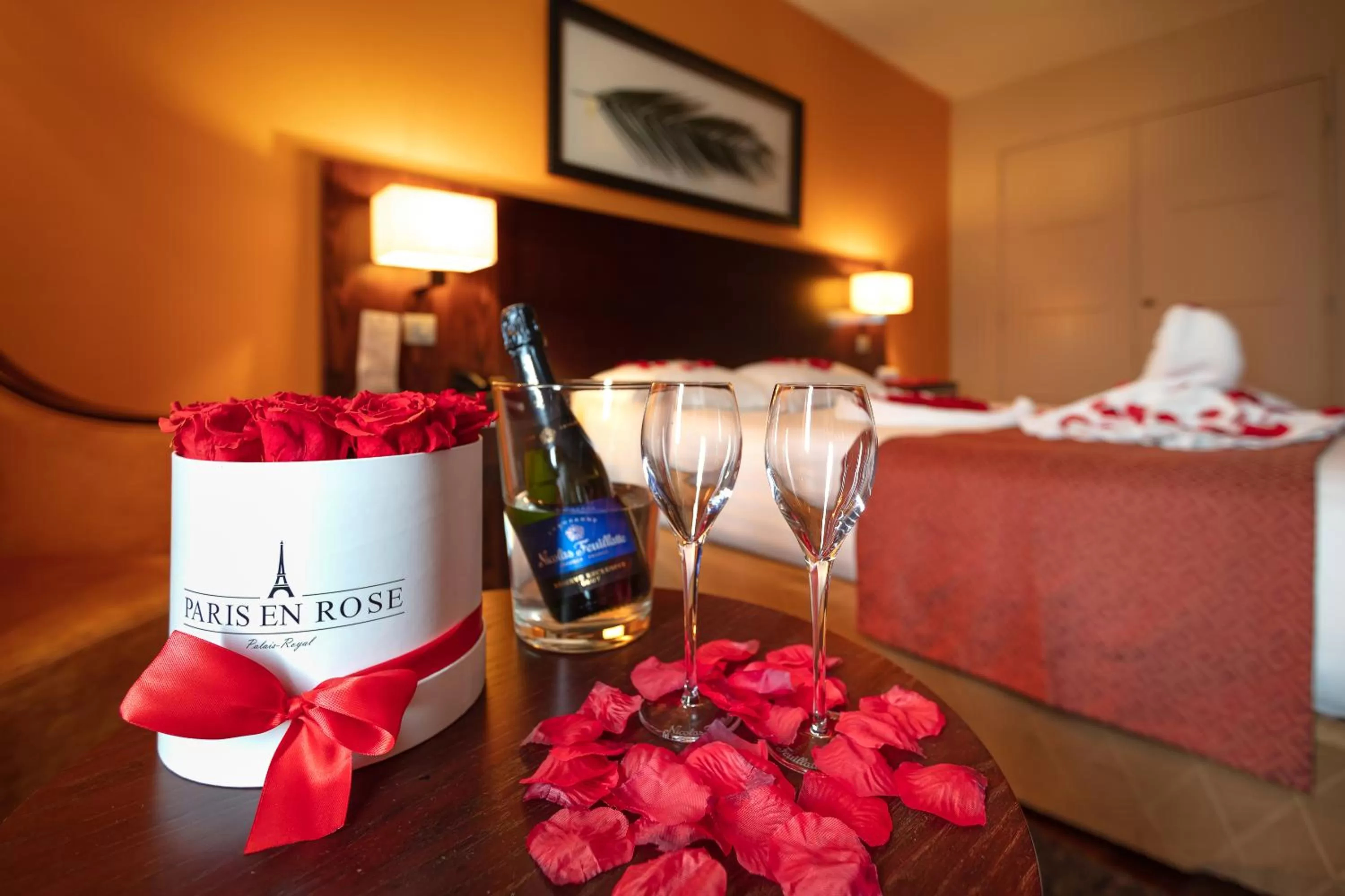 Bed in Hotel de Berny