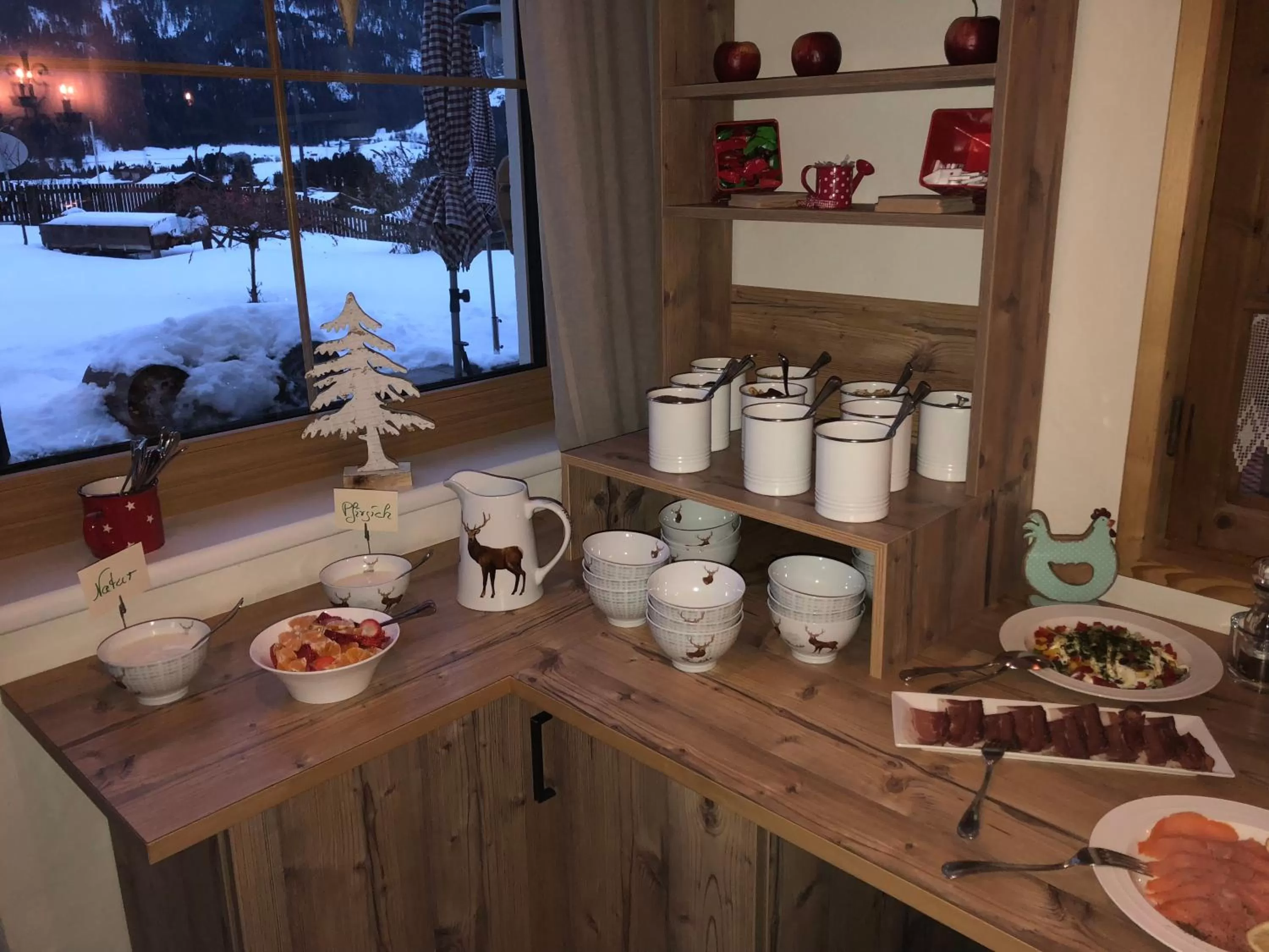 Food and drinks in Hotel zum Urviech -Erwachsenenhotel-