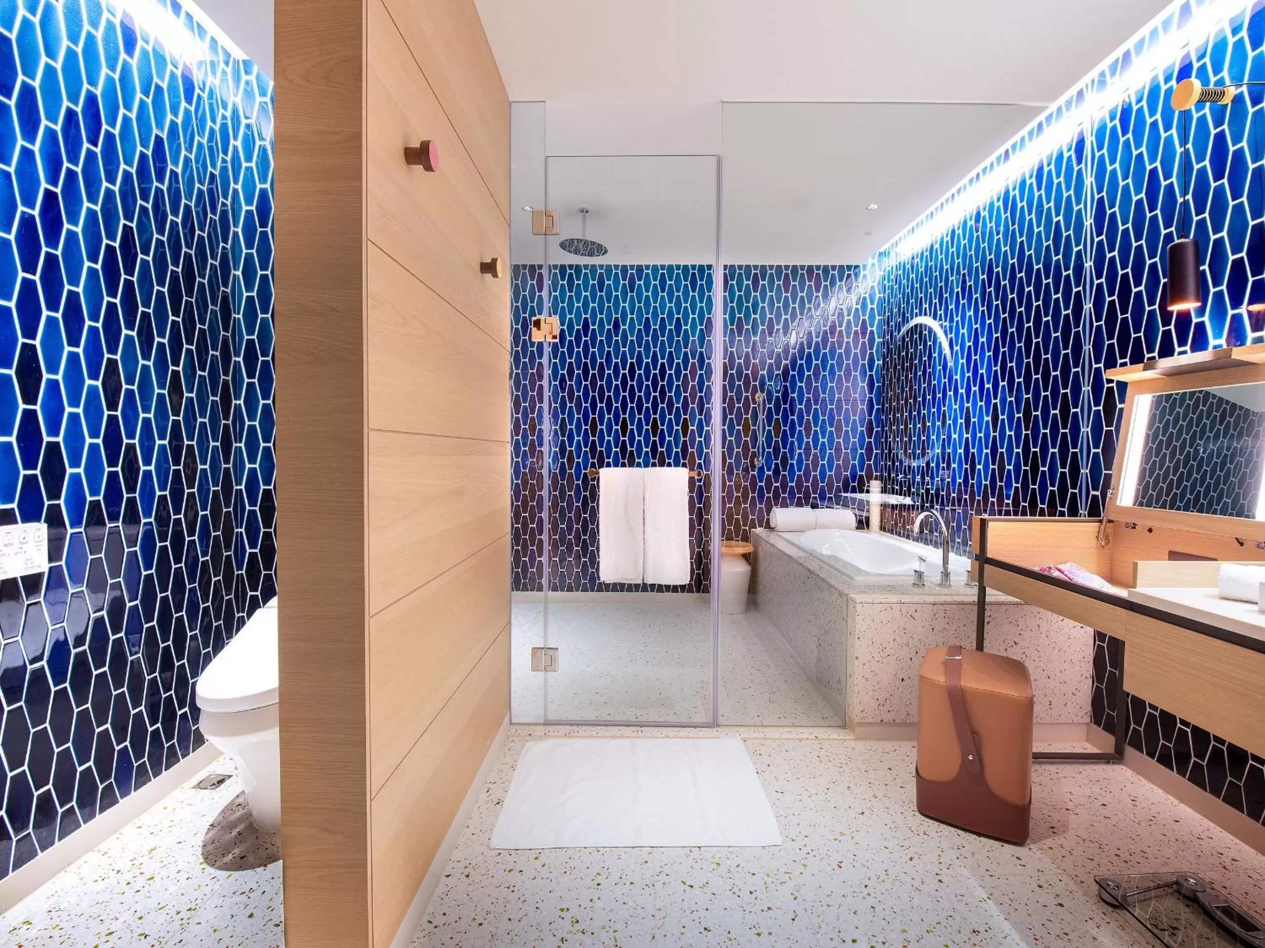 Bathroom in Hotel Indigo Kaohsiung Central Park by IHG