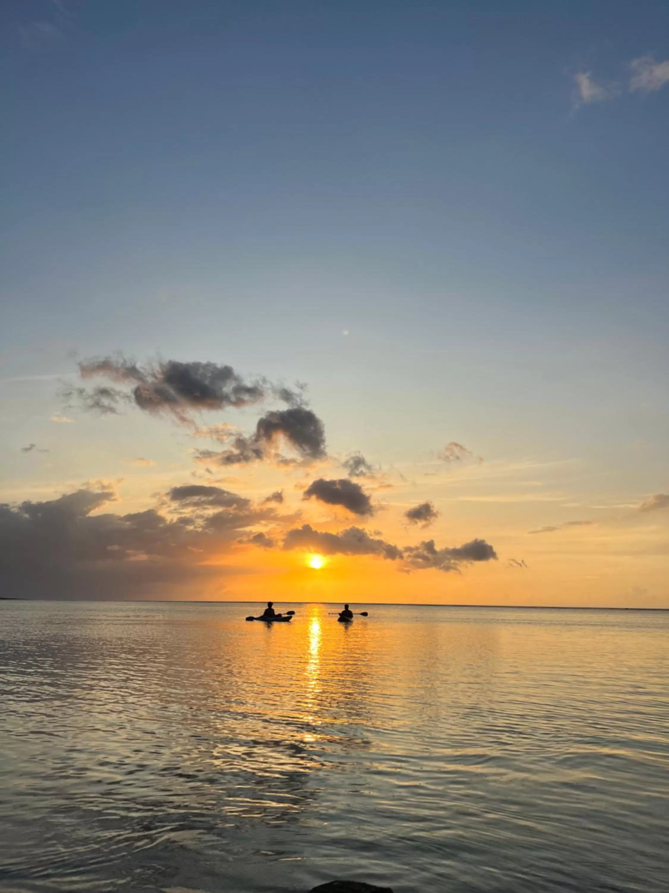 Sunset in La Maison de la plage
