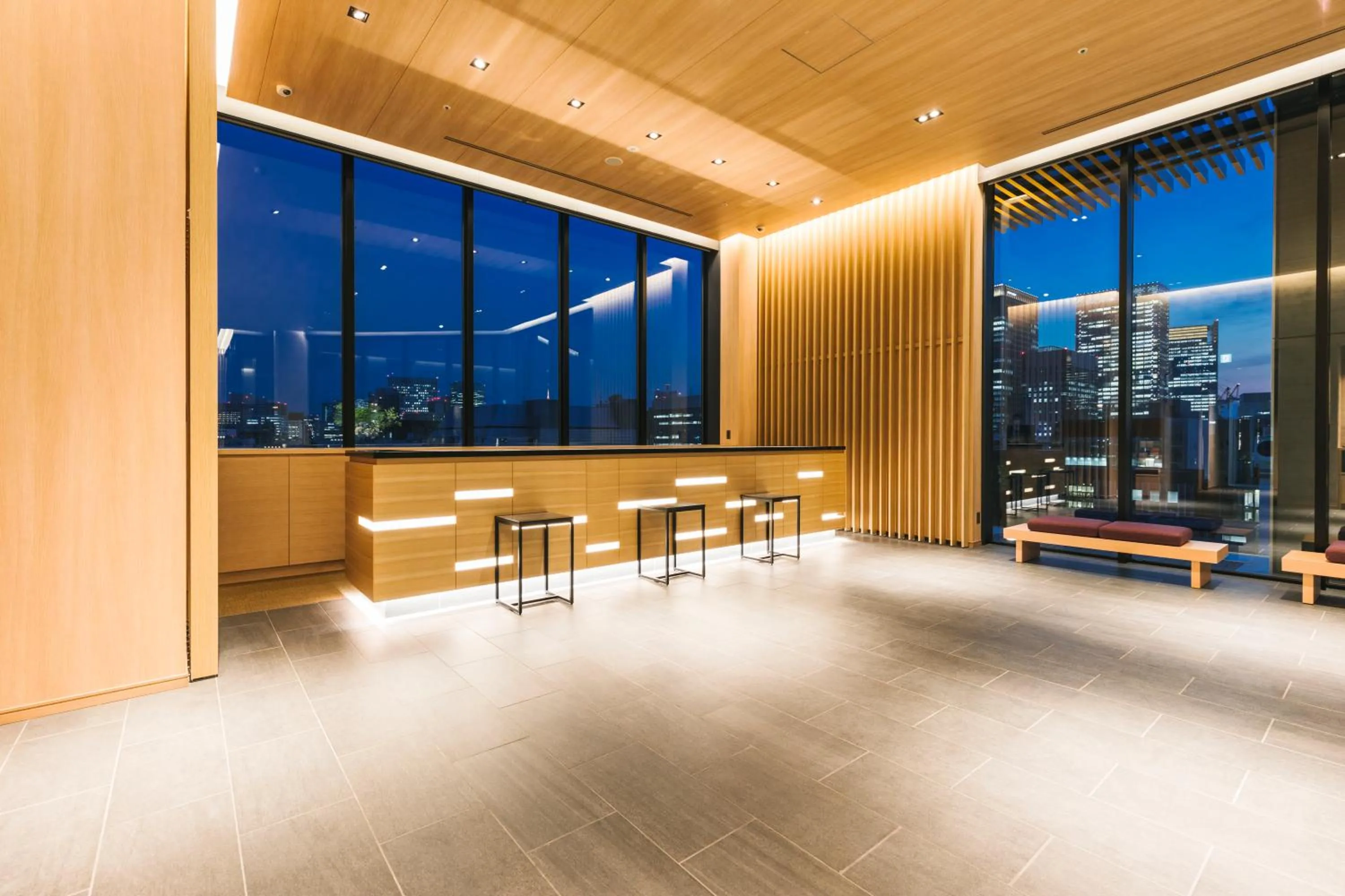 Lobby or reception in Hotel Yaenomidori Tokyo