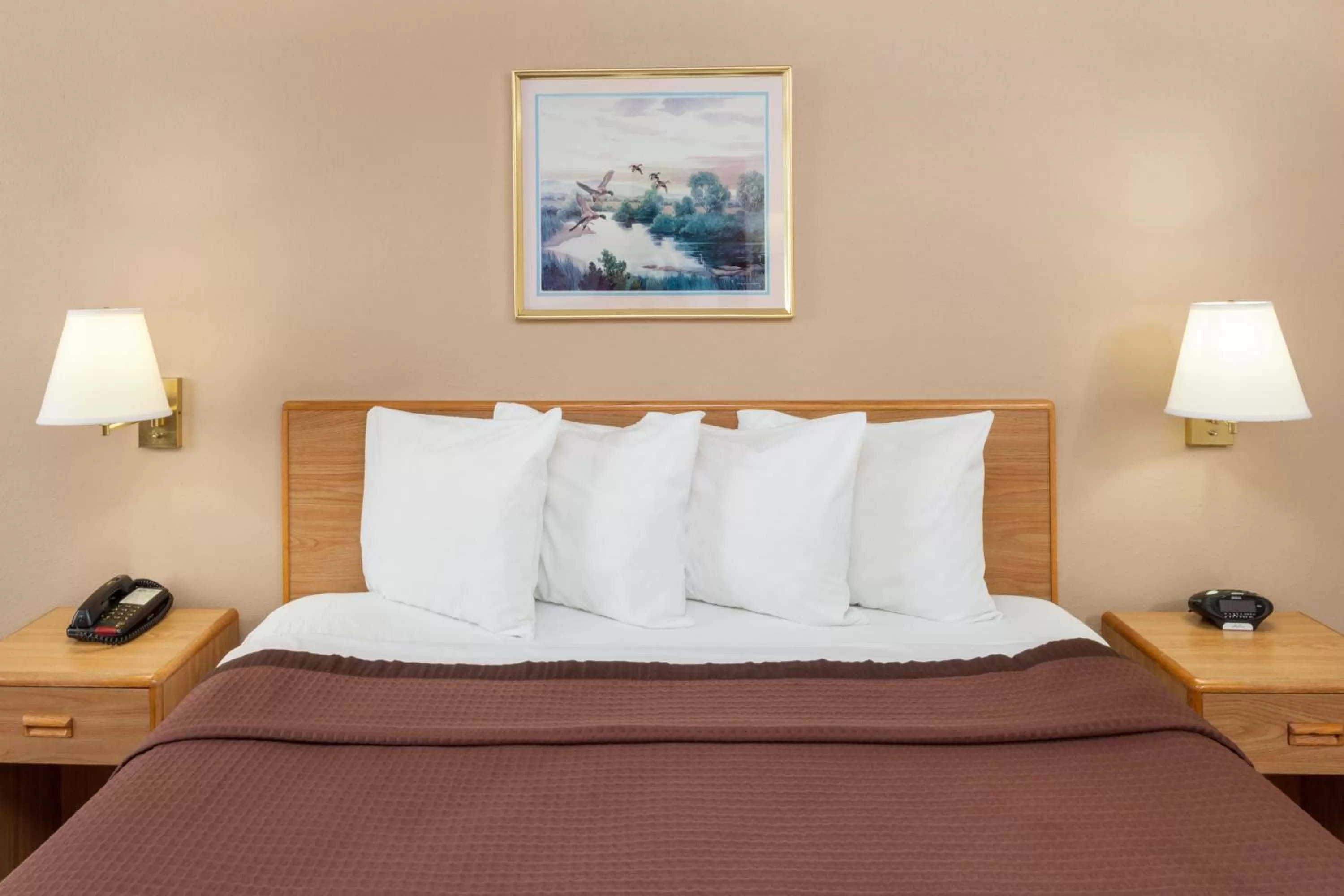 Bed in Days Inn by Wyndham Charleston