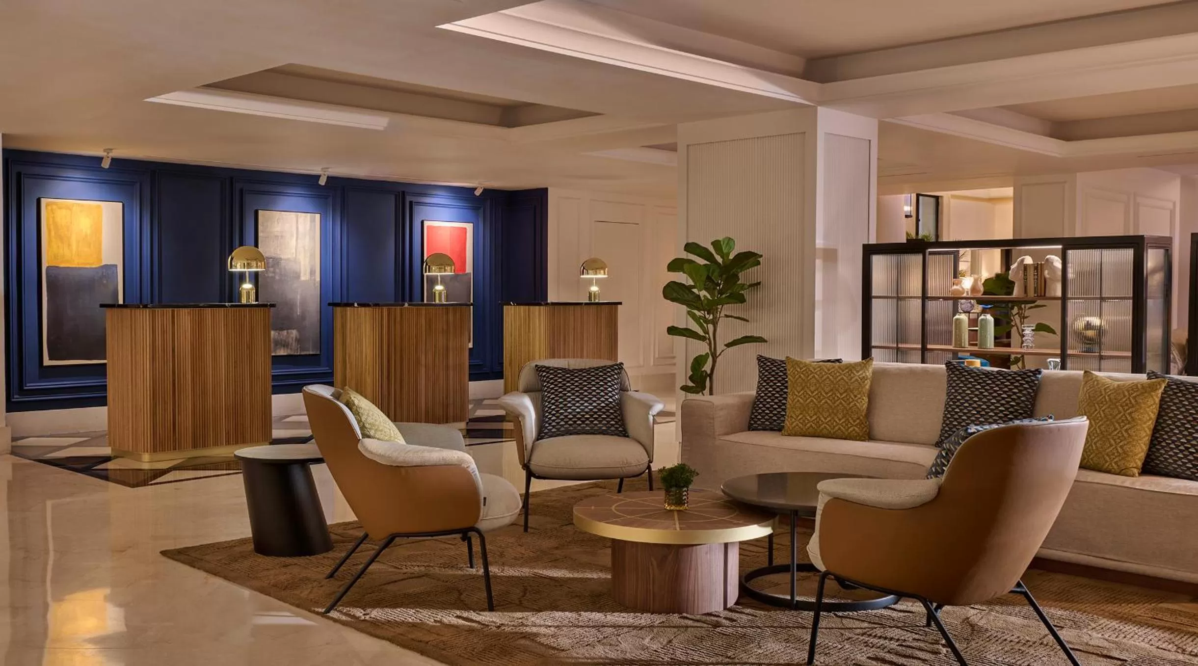 Lobby or reception in Grand Hyatt La Manga Club Golf & Spa