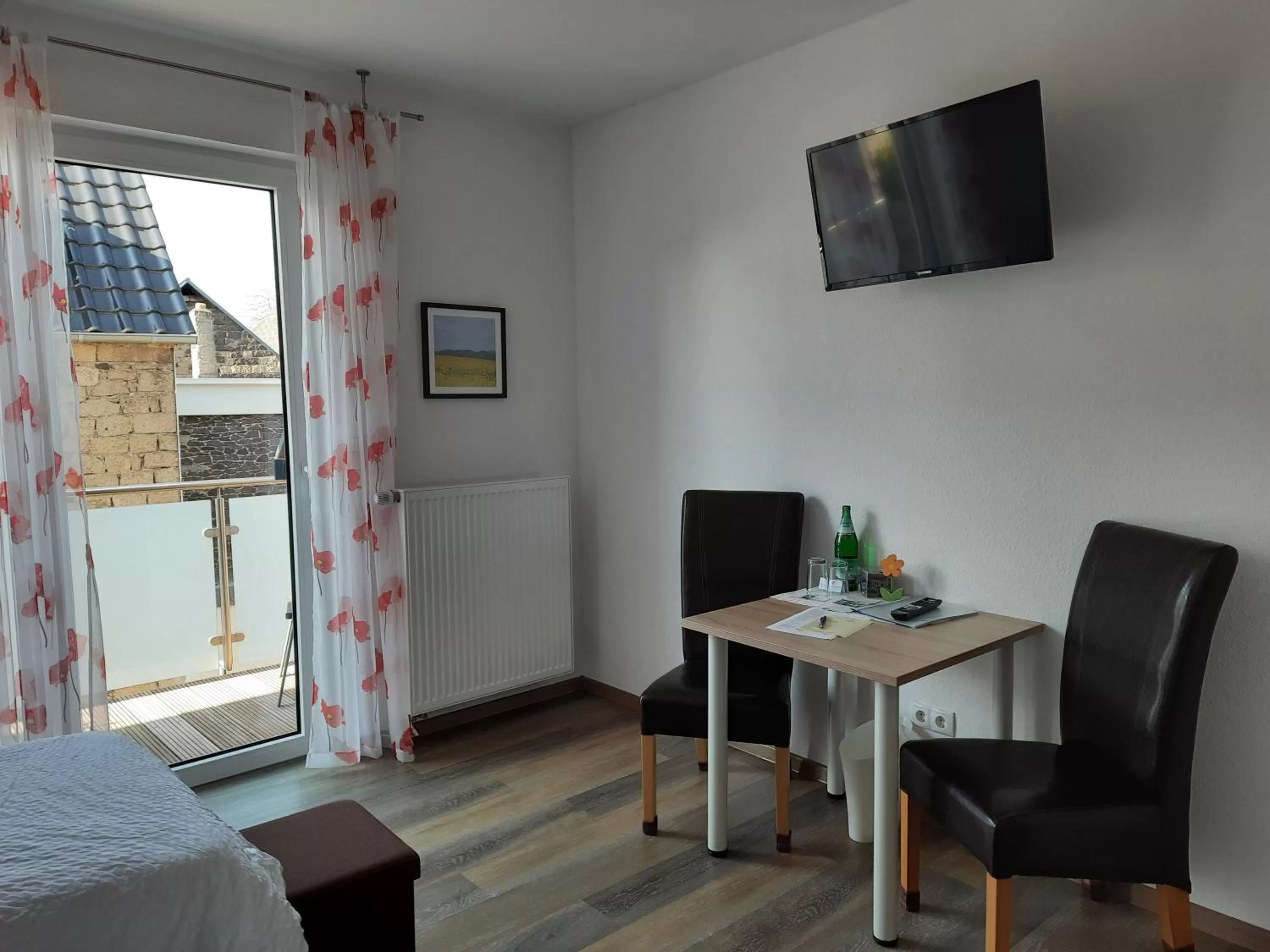 Seating area, TV/Entertainment Center in Gästehaus Am Hochsimmer