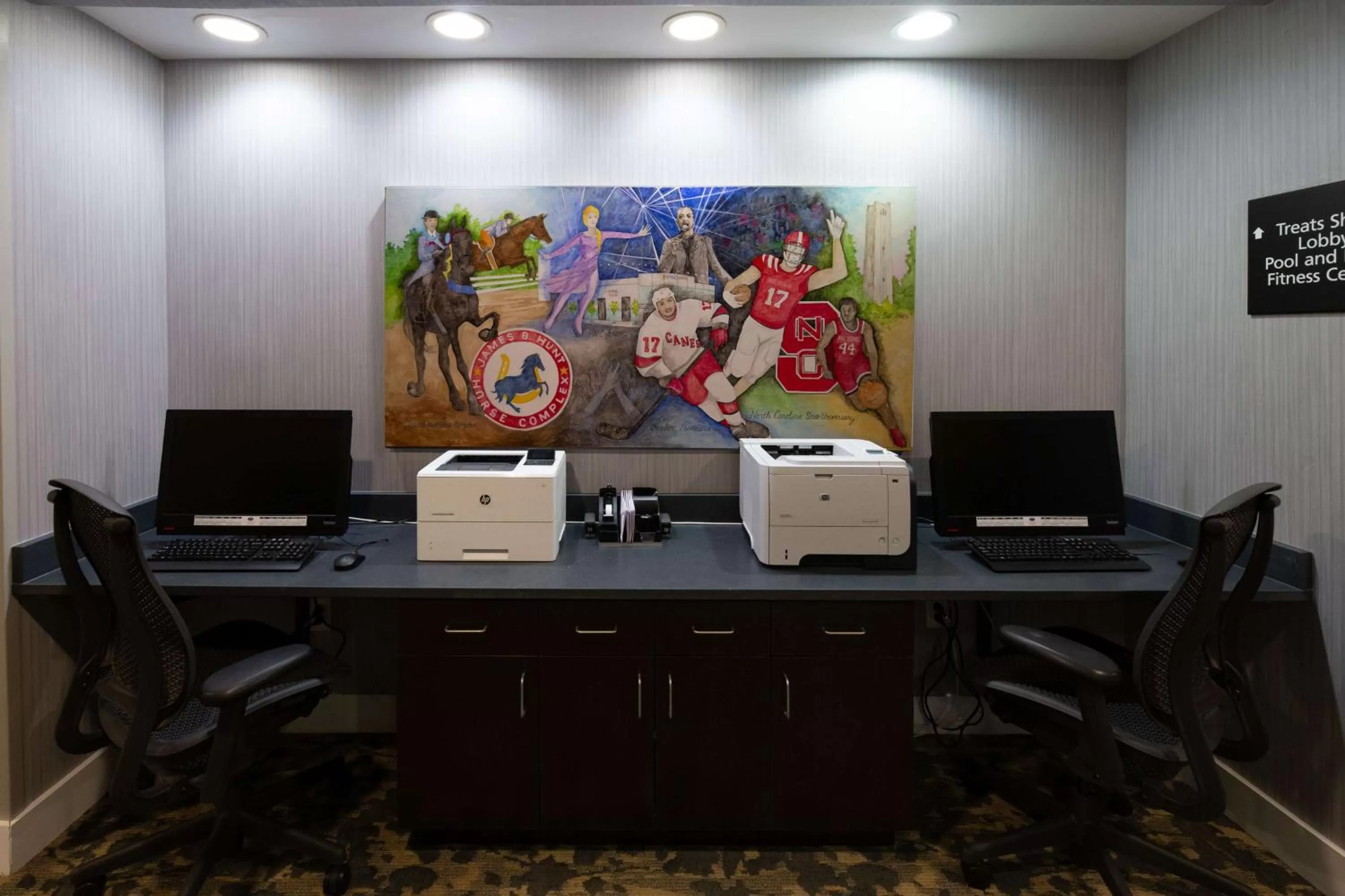 Business facilities in Hampton Inn & Suites Raleigh Cary Lenovo Center