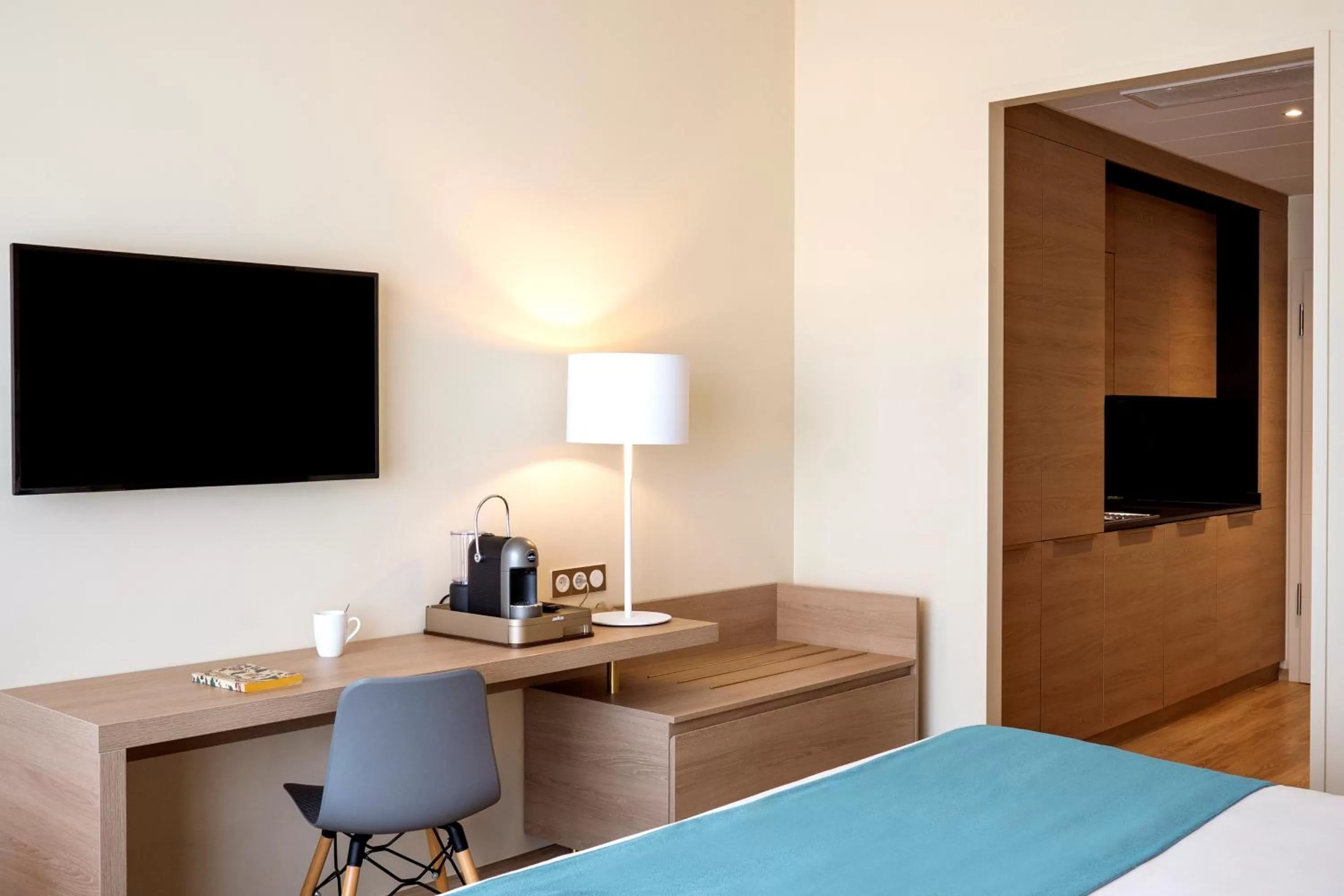 Bedroom, Bed in Residhome Luxembourg Esch-Belval