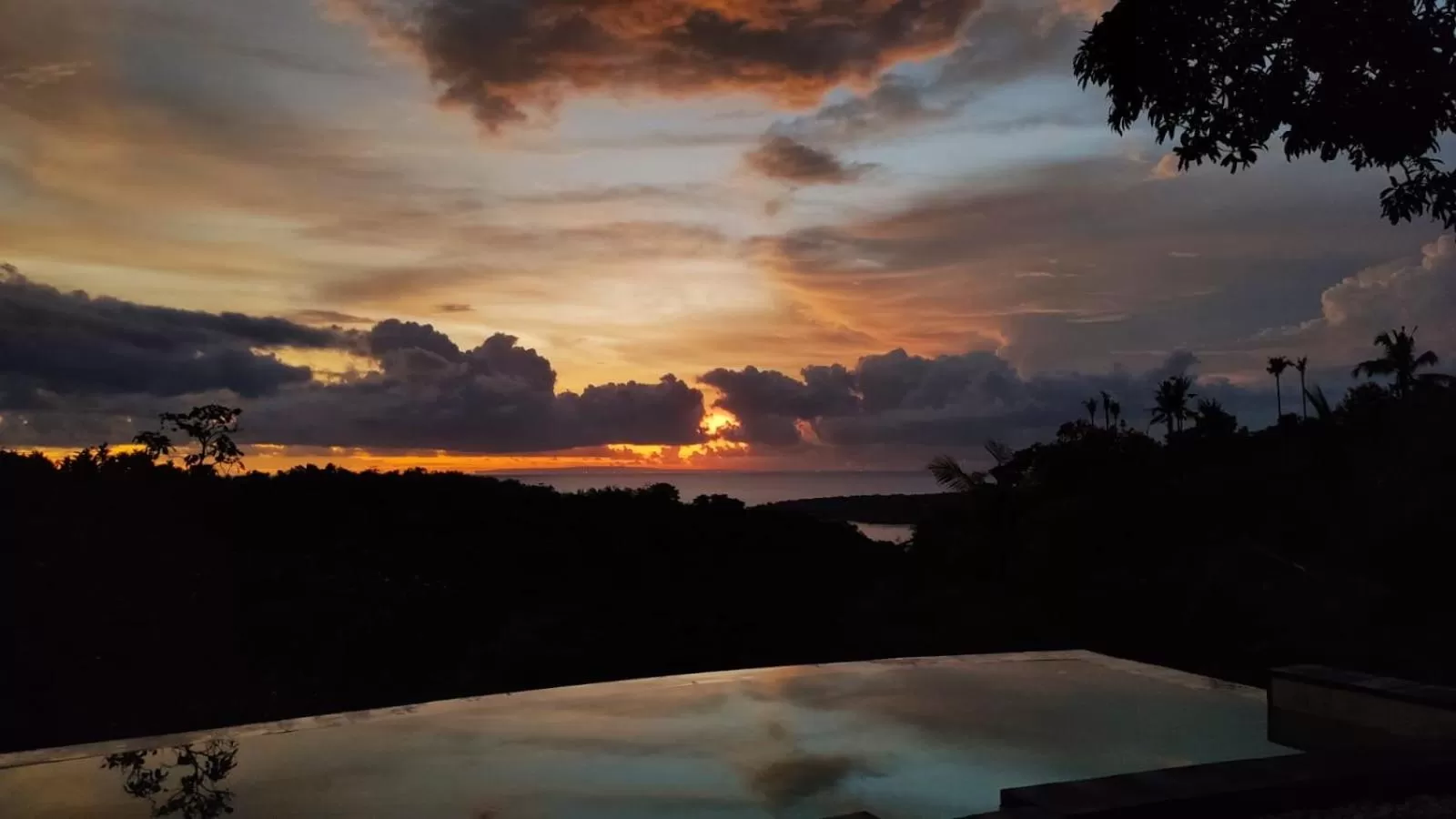 Sunset in Tanah Damai Hotel