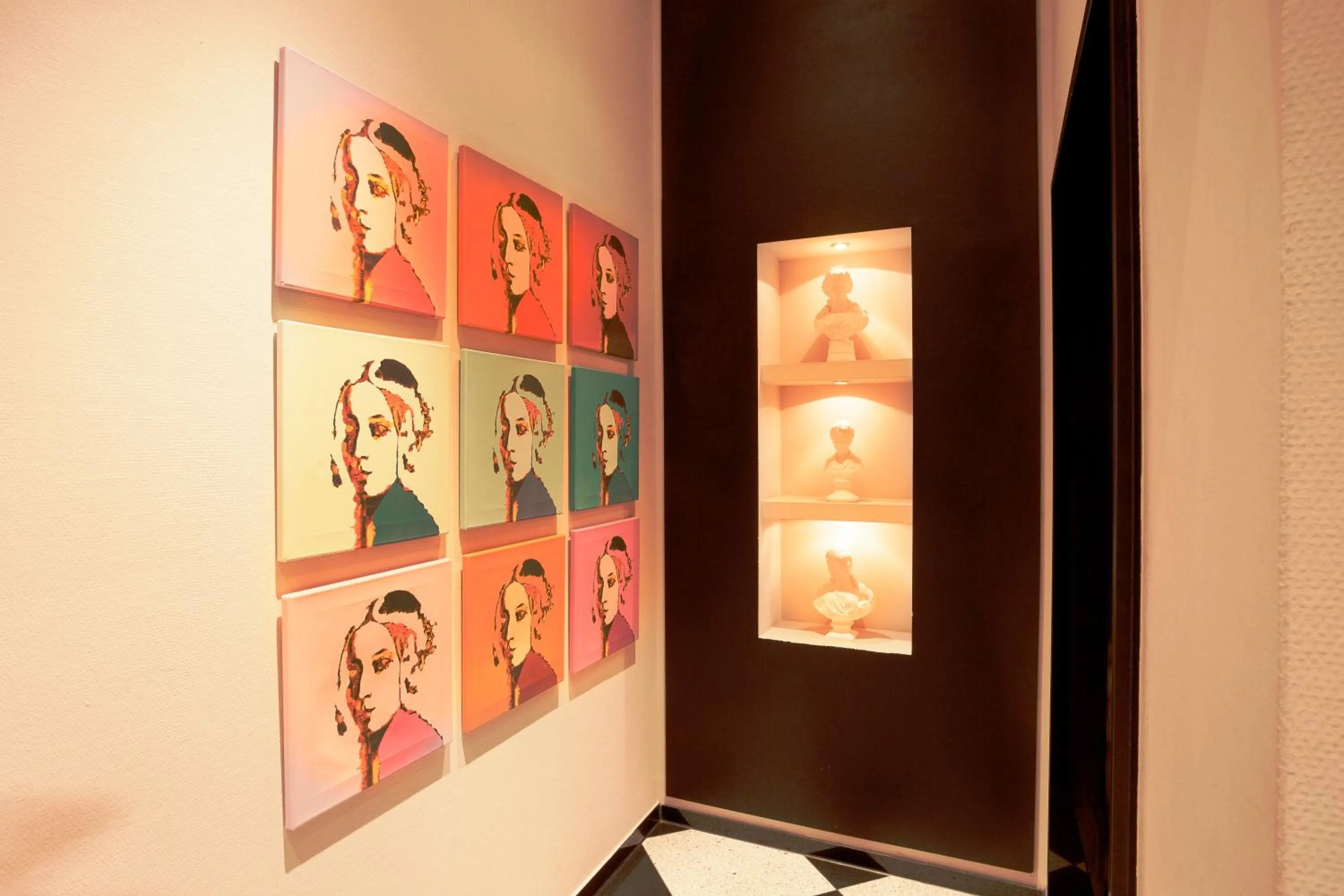 Lobby or reception in Hotel Victoria