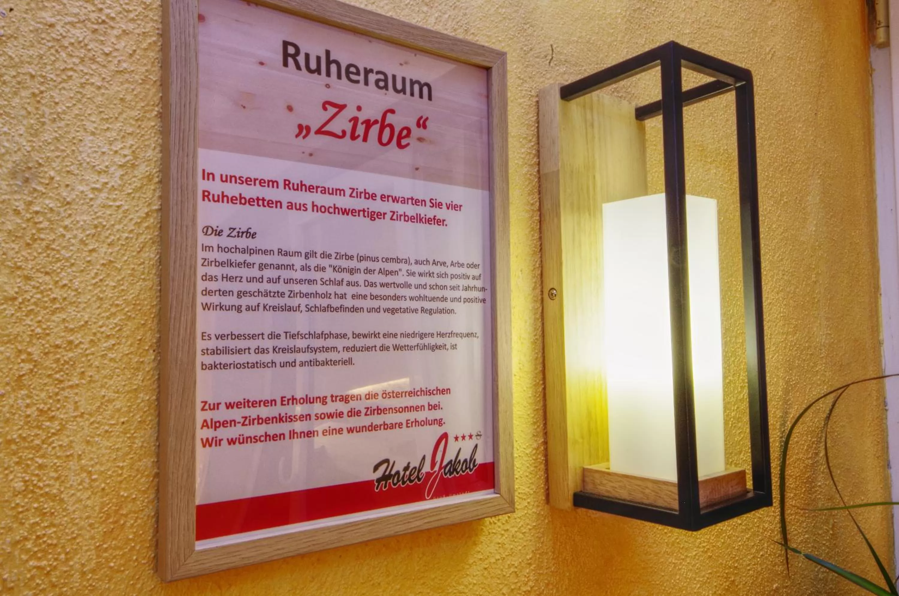 Sauna in Hotel Jakob