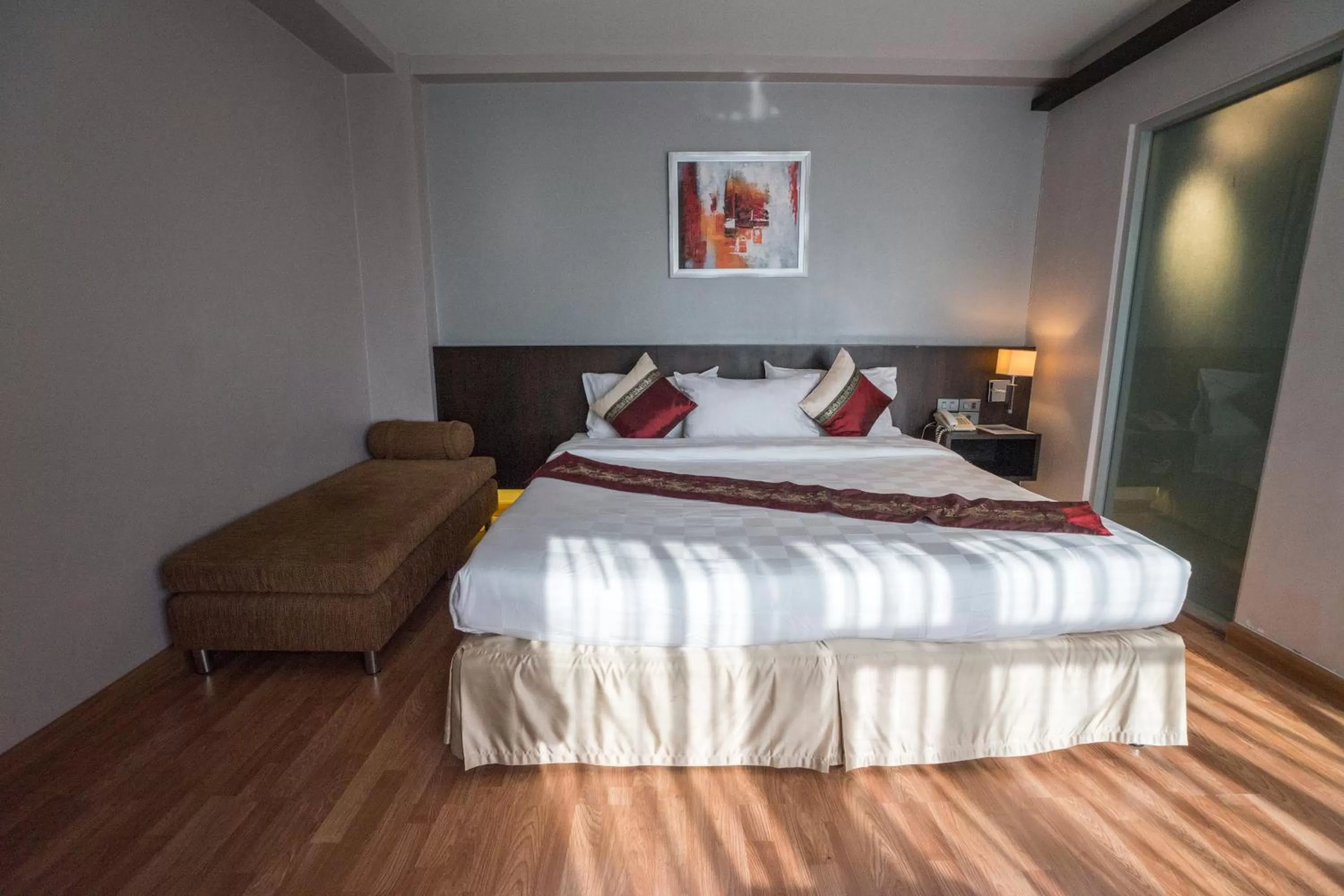 Bed in Kiss Gardenhome Chic Hotel