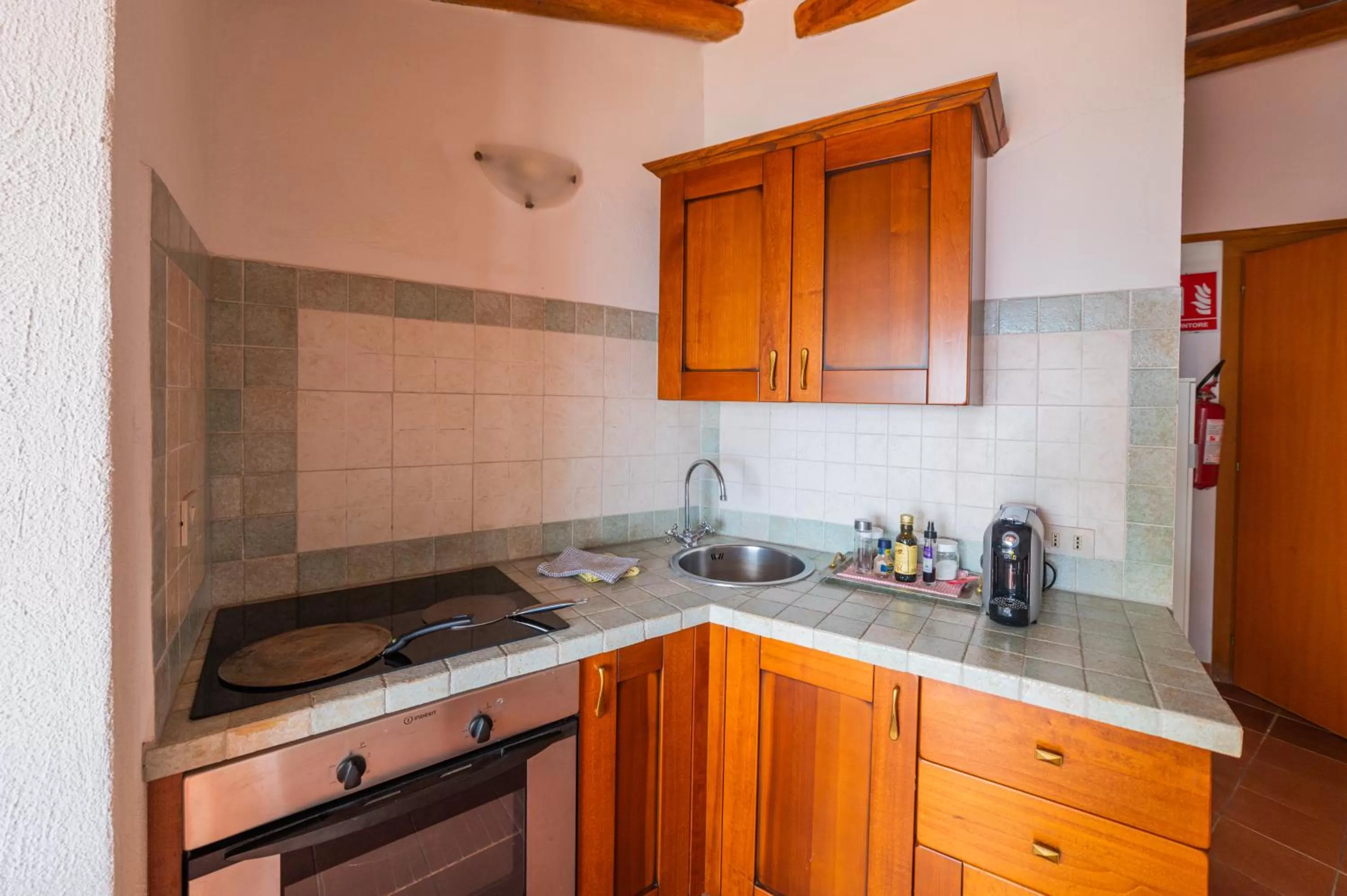 Kitchen or kitchenette in ToviMar Apartments