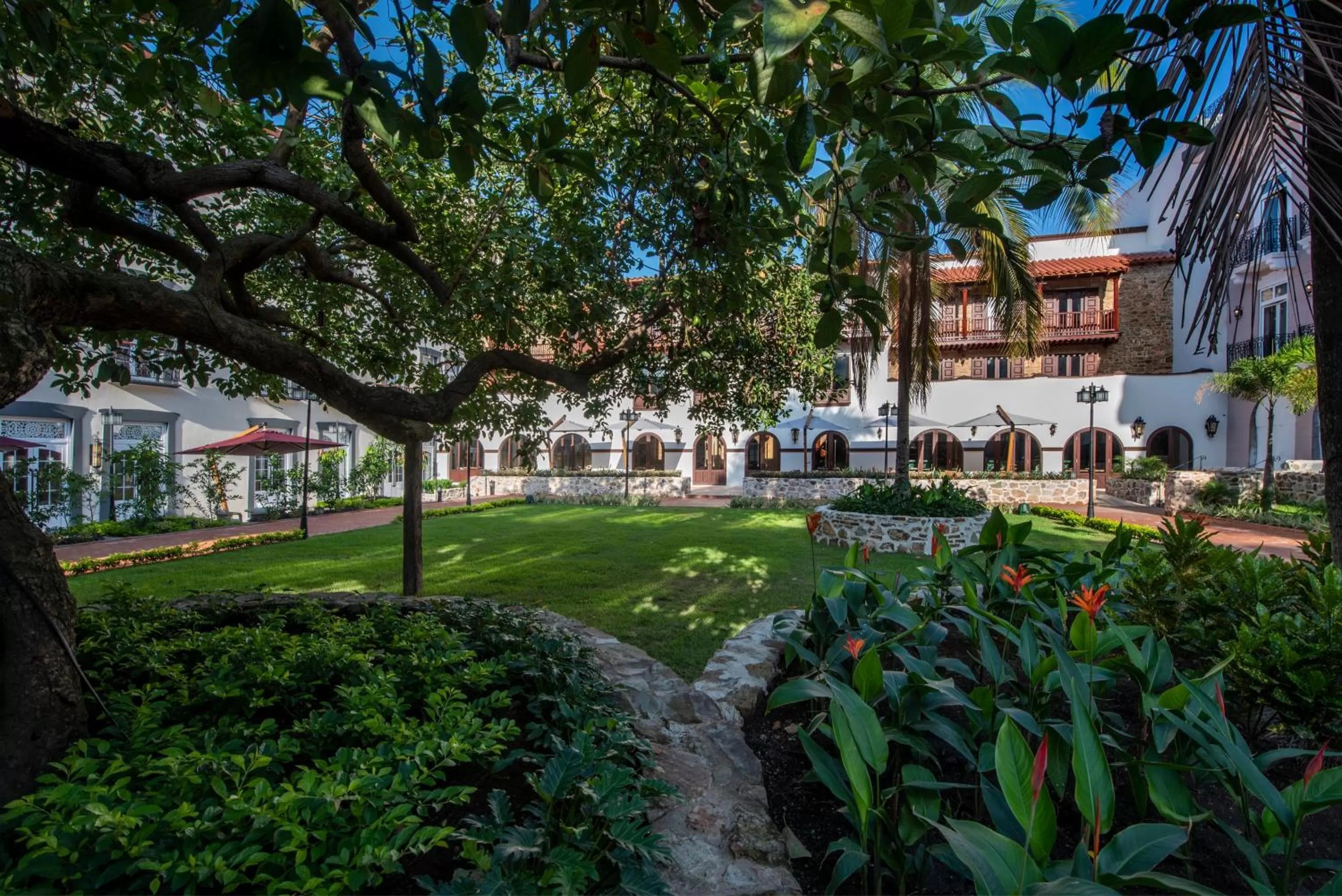 Garden in Hotel La Compañía Casco Antiguo