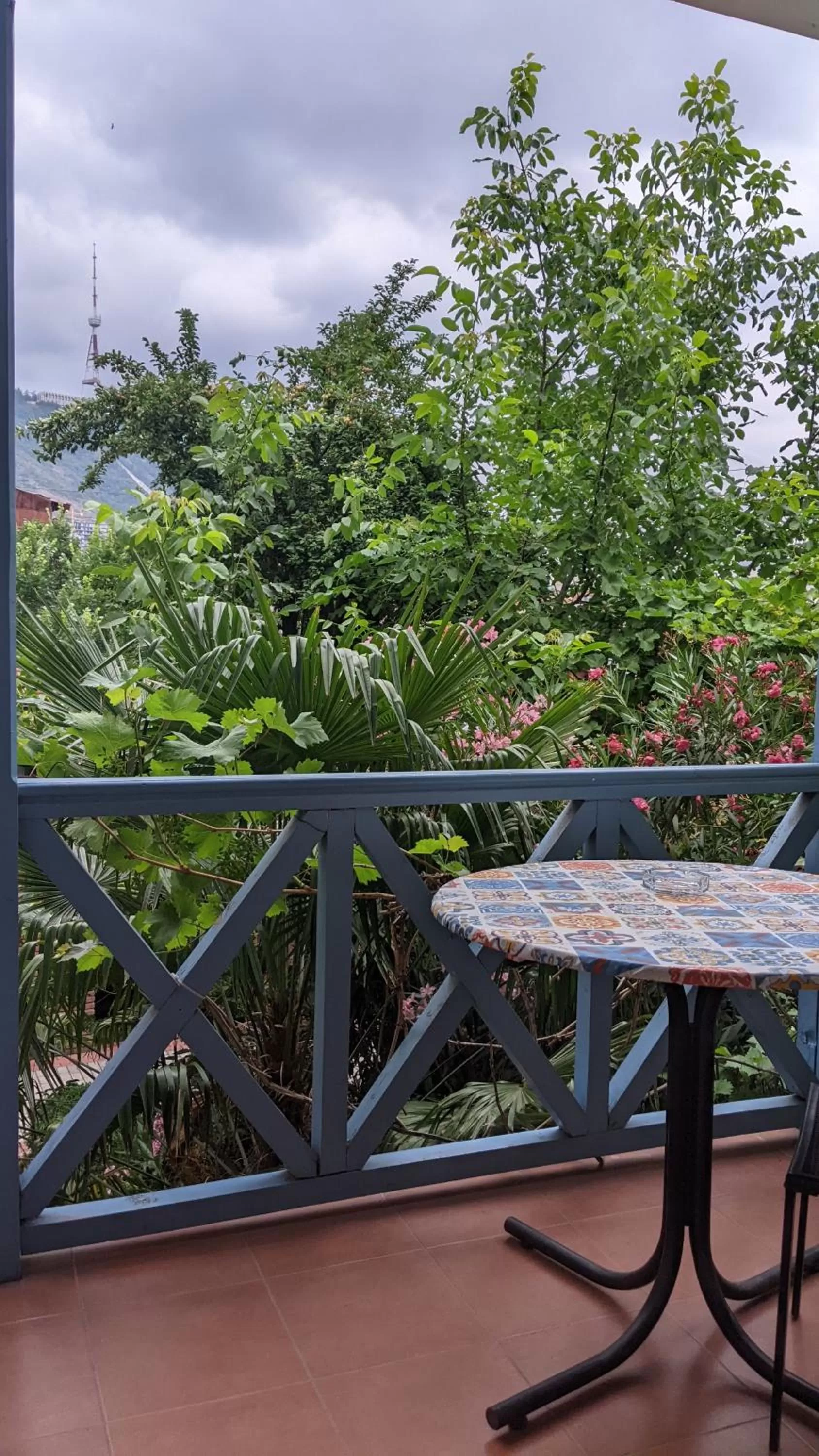 Balcony/Terrace in Hotel Kalanga