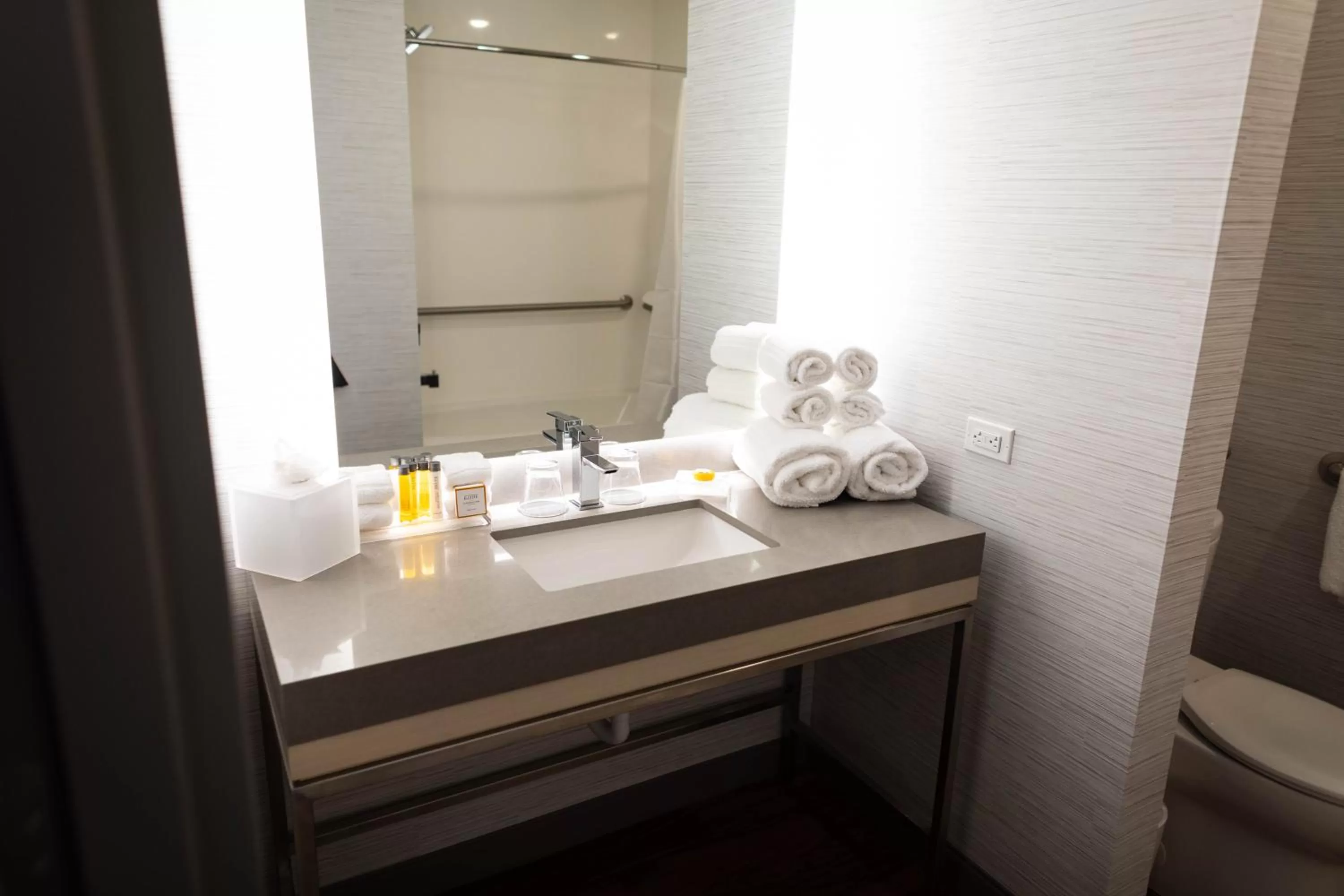 Bathroom in Legacy Hotel at IMG Academy