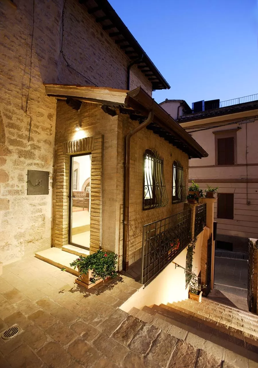 Property building in Hotel Sorella Luna