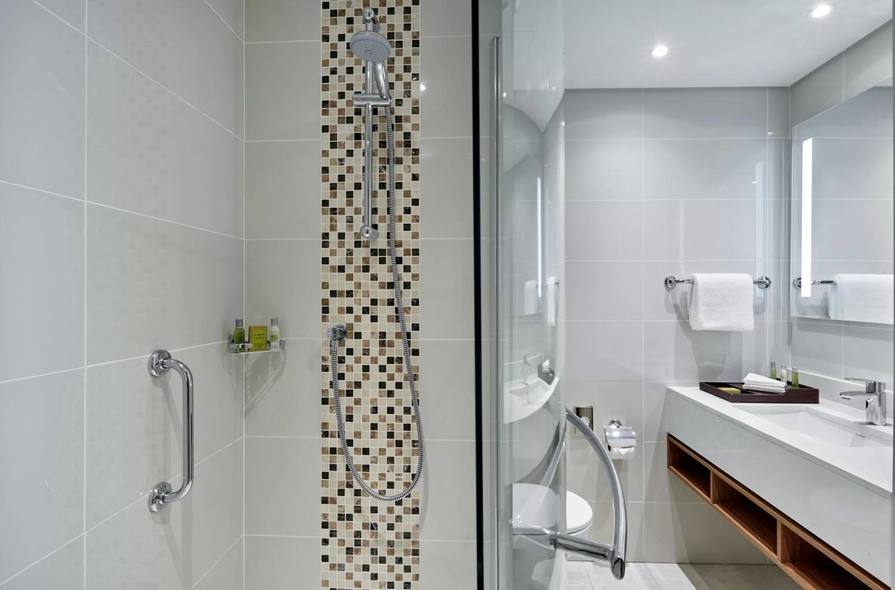 Shower in Hilton Garden Inn Gaborone, Botswana