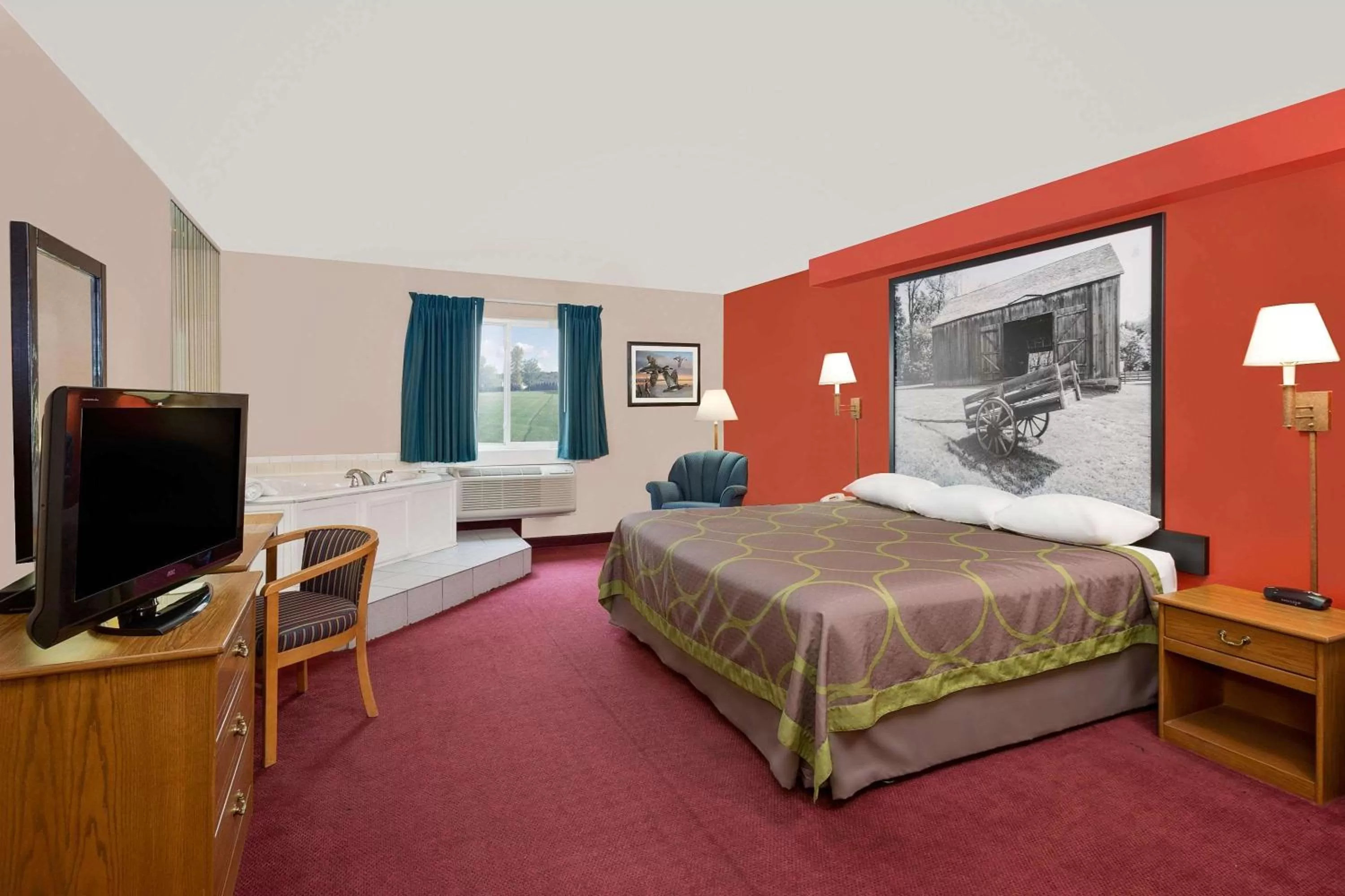 Photo of the whole room, Bed in Super 8 by Wyndham Mound City