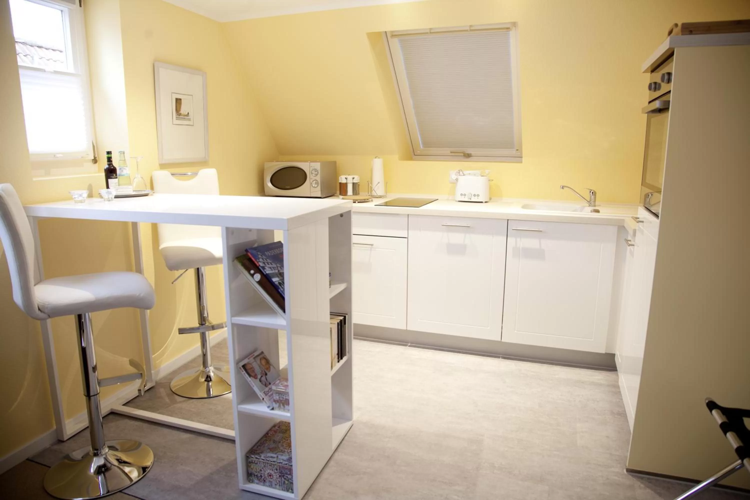 Kitchen or kitchenette in Arthotel ANA Fleur