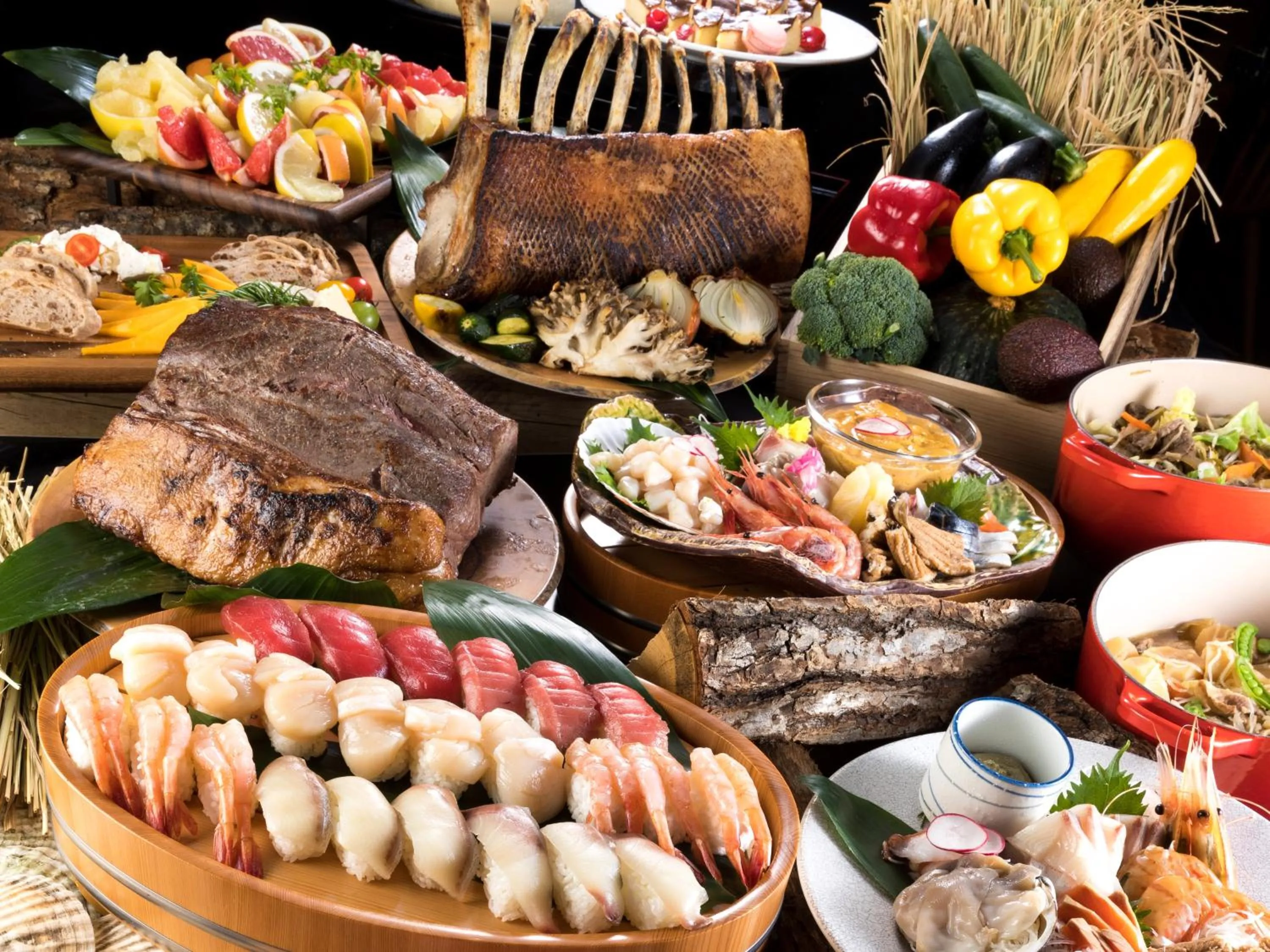 Food close-up in Hakodate Yunokawa Onsen Umi to Akari Hewitt Resort