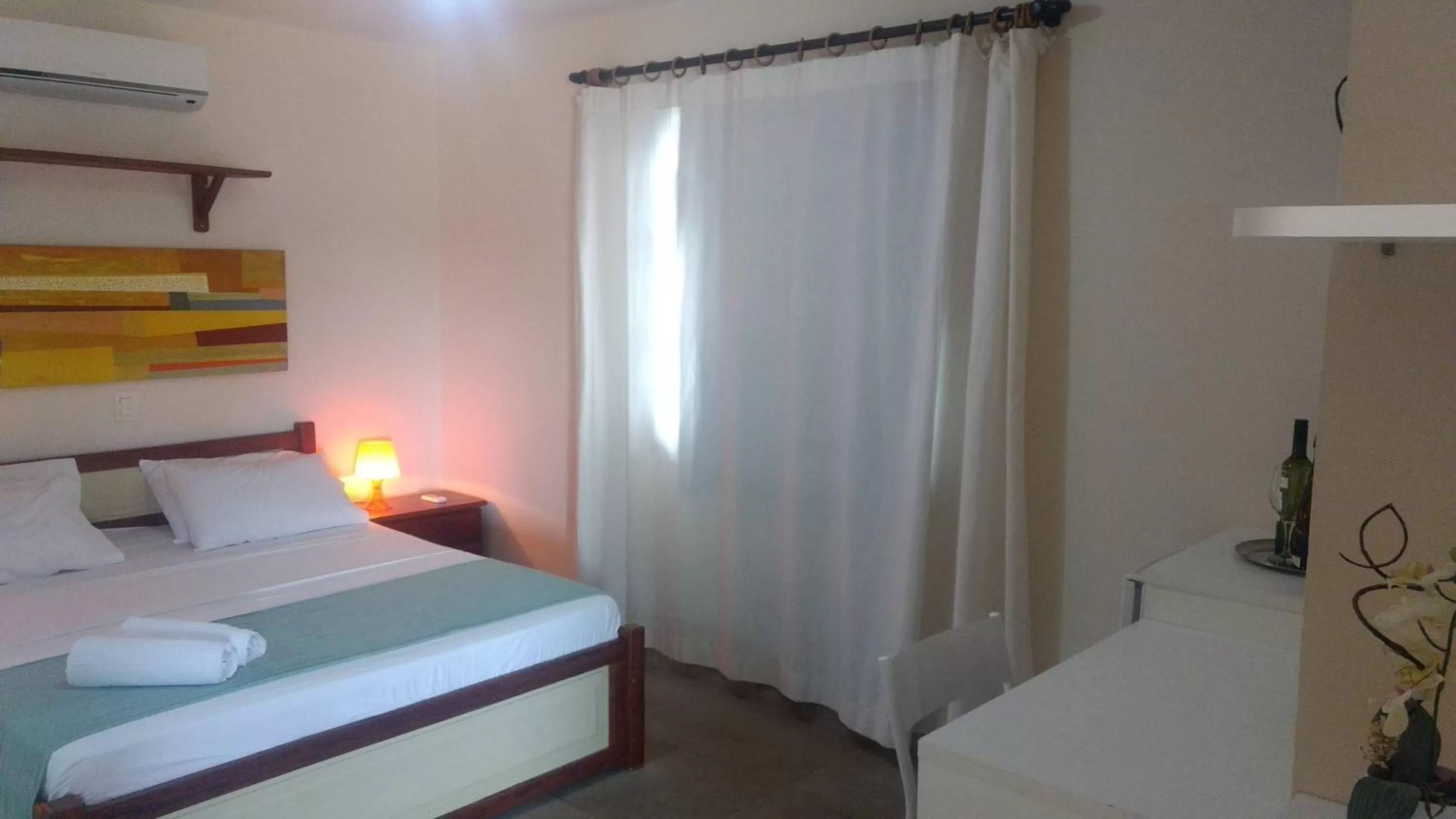 Bed in Hotel Pousada Salvador Paradise