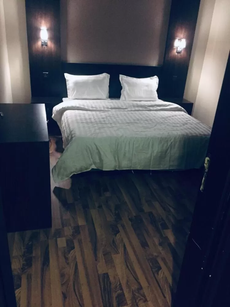 Bed in Drr Ramah Hotel Apartments 10