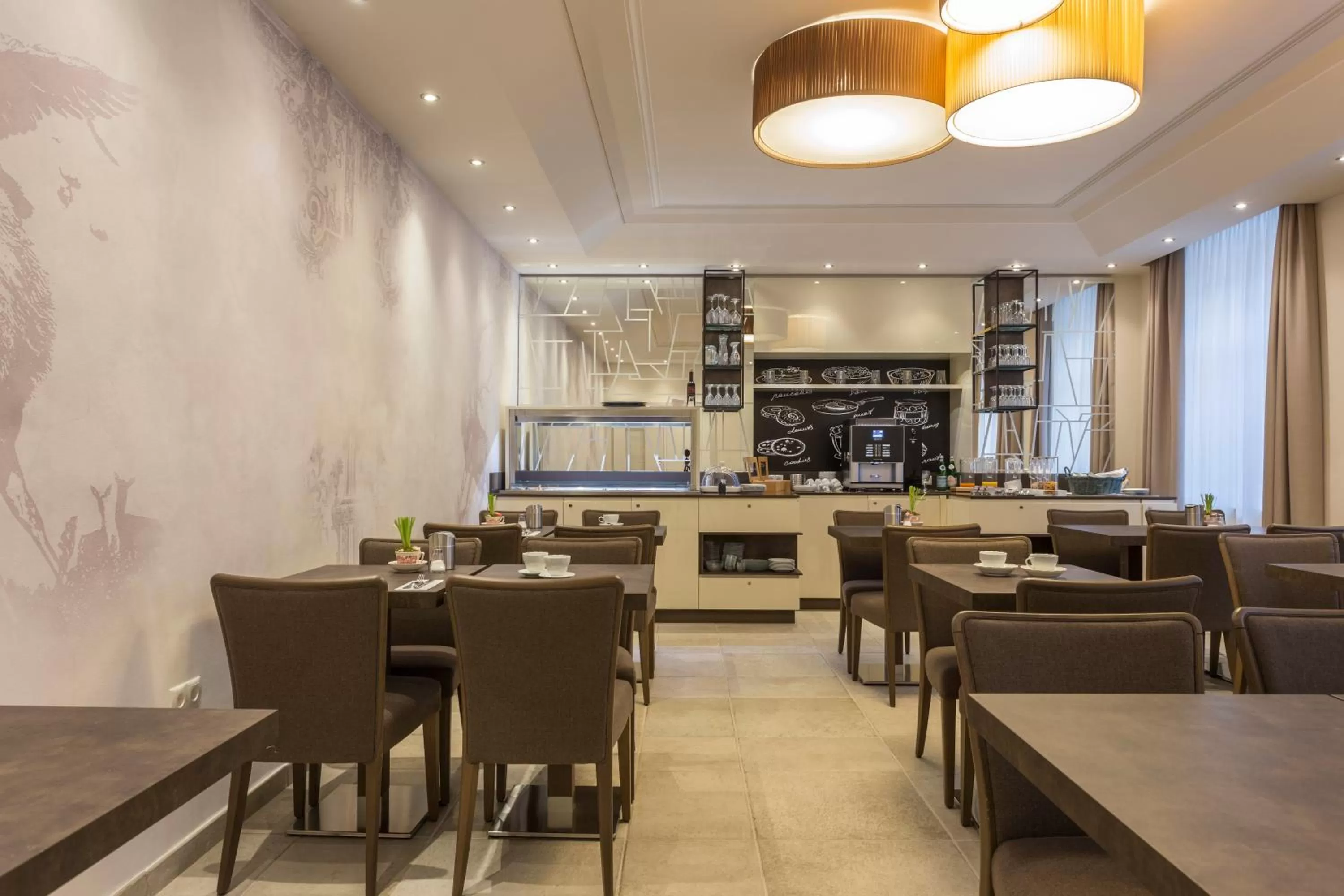 Dining area in Hotel-Jakobslust