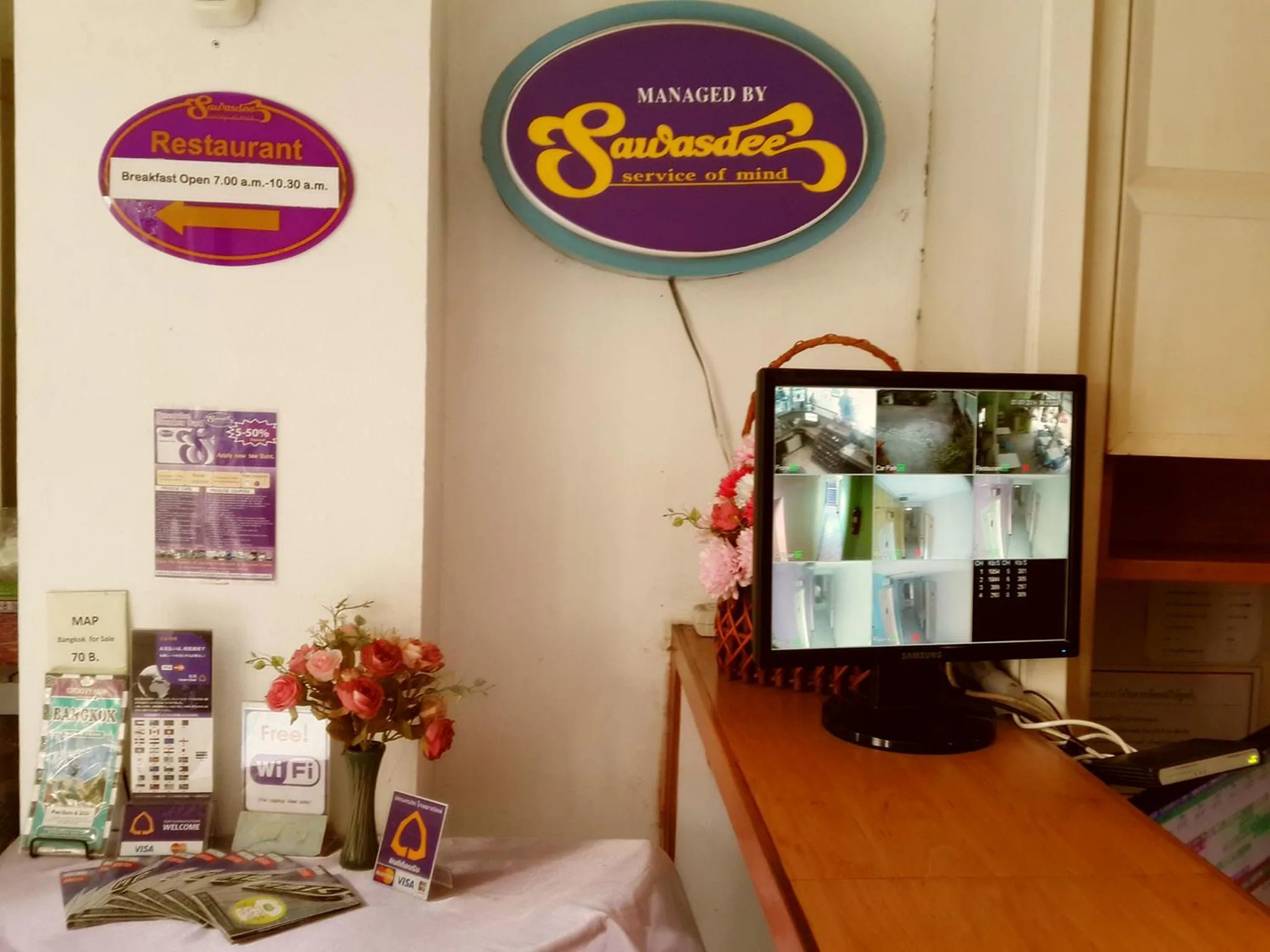 Lobby or reception in Sawasdee Sukhumvit Inn