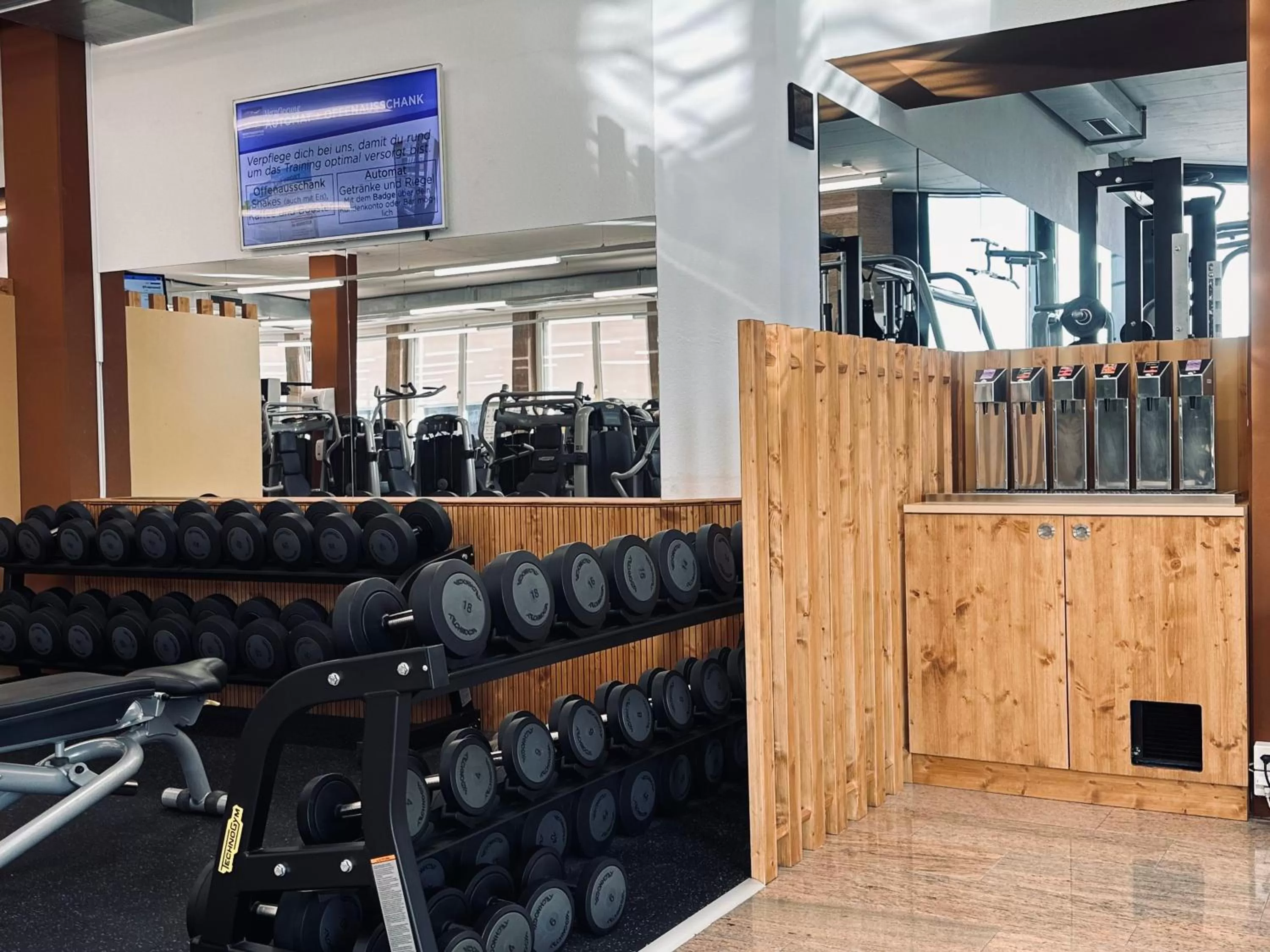 Fitness centre/facilities in Wellness Hotel Aquafit Sursee
