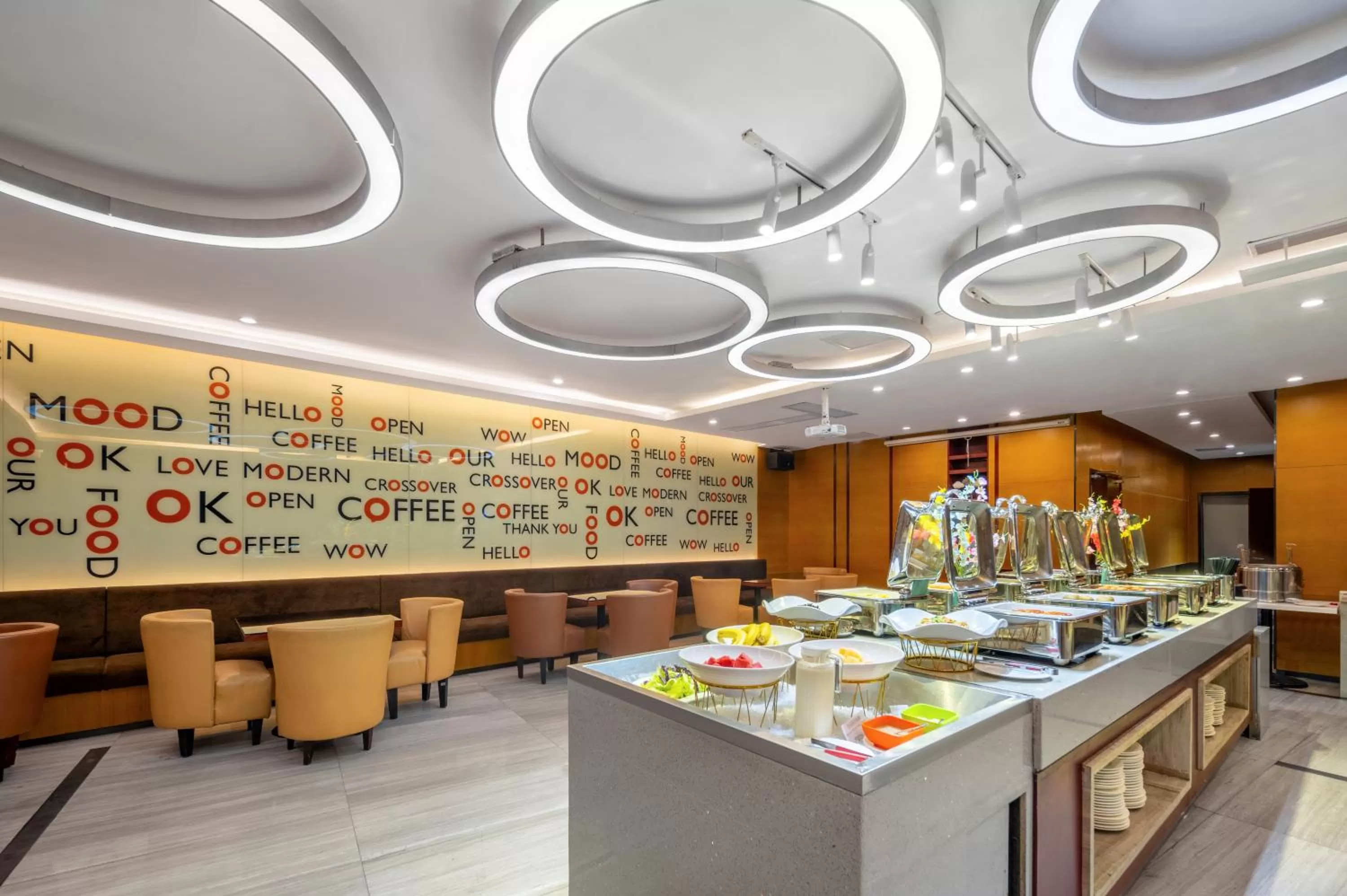 Buffet breakfast in Ausotel Smart Baiyun International Airport T2-Free 24-hour airport pick-up