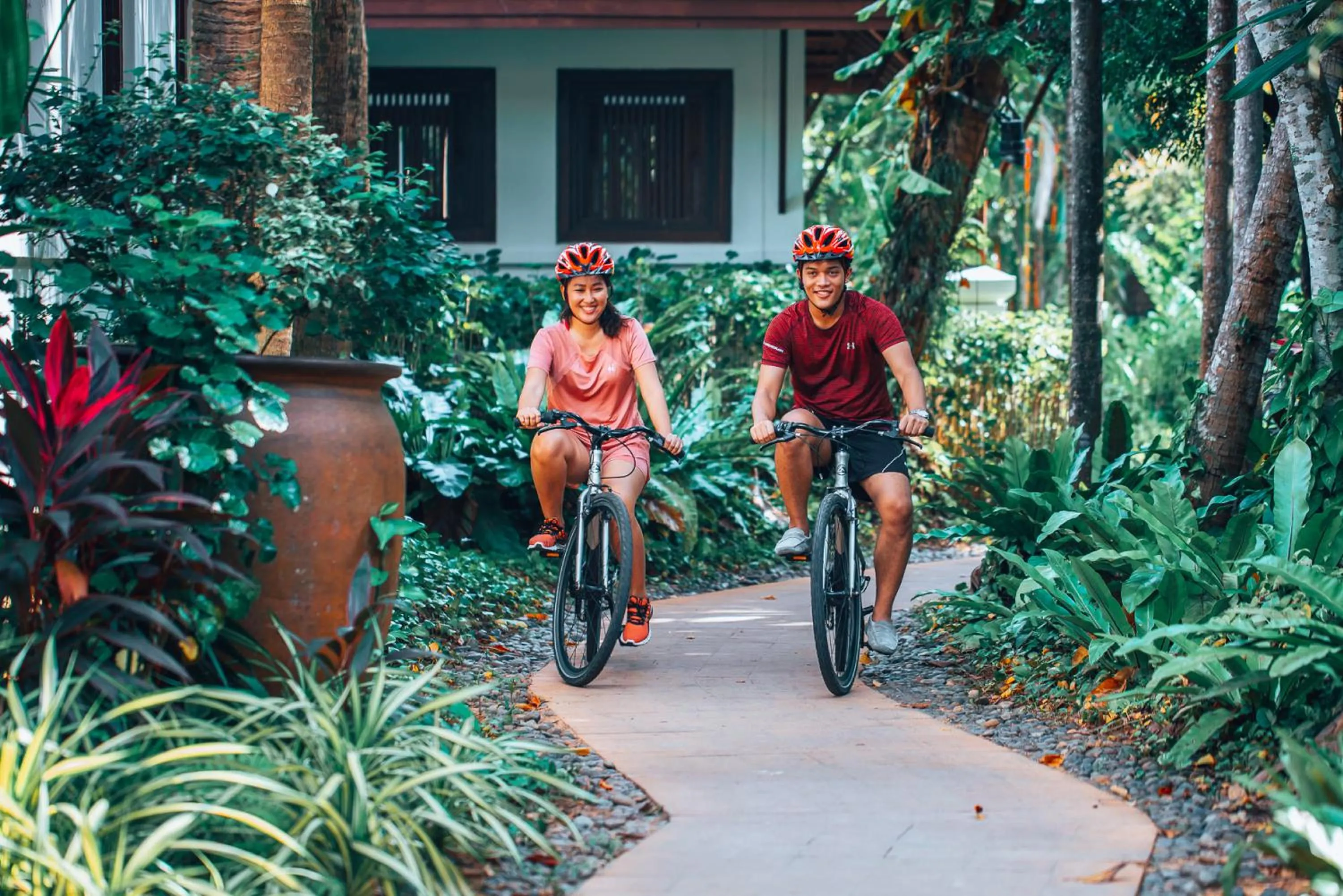 Cycling in JW Marriott Phuket Resort and Spa