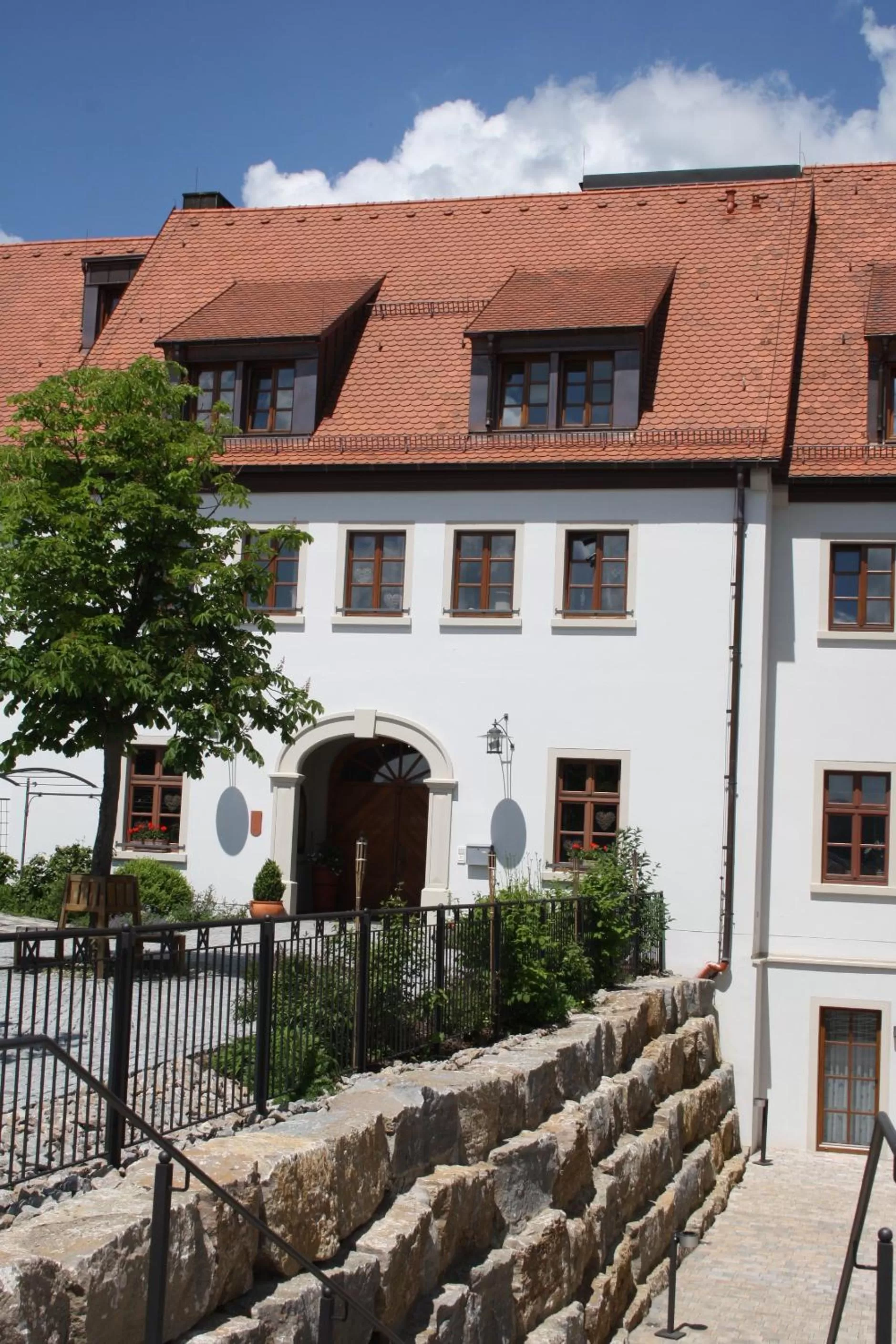 Patio in Landhotel Geiselwind