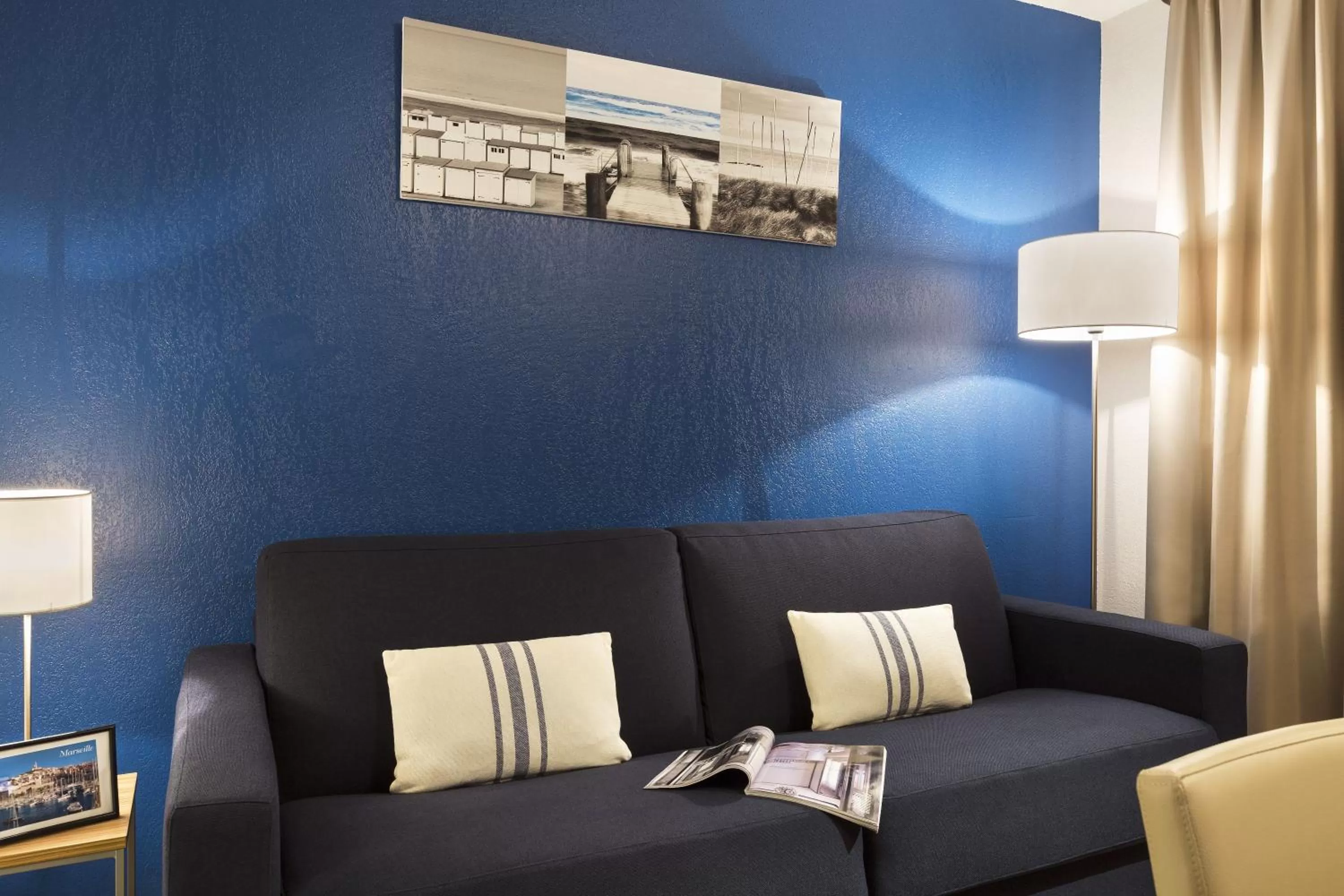 Living room in Citadines Prado Chanot Marseille